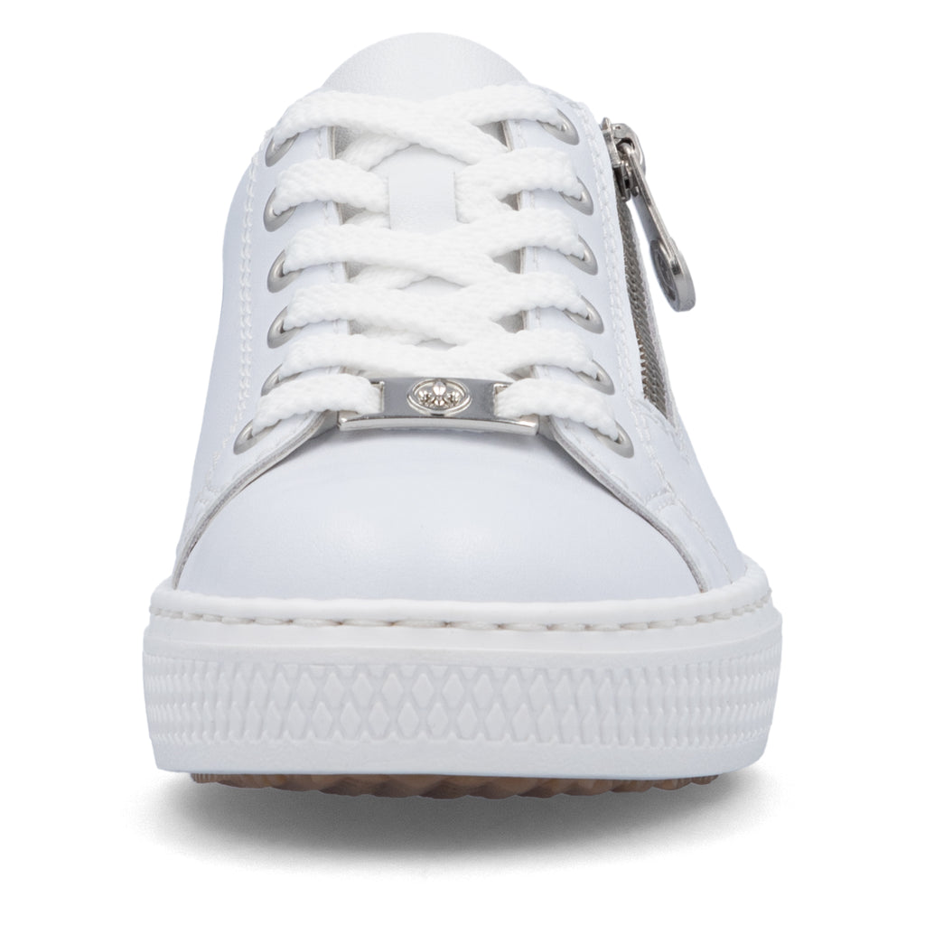 White Zip Shoes for Women | Rieker L59L1-83