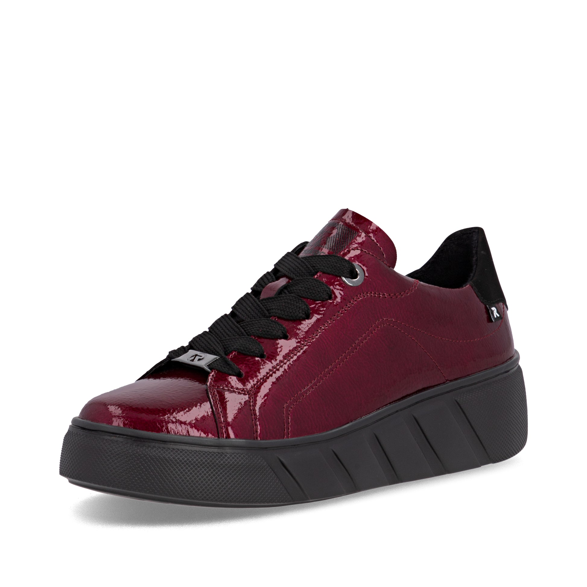 Red Elasticated Shoes for Women | Rieker W2601-35