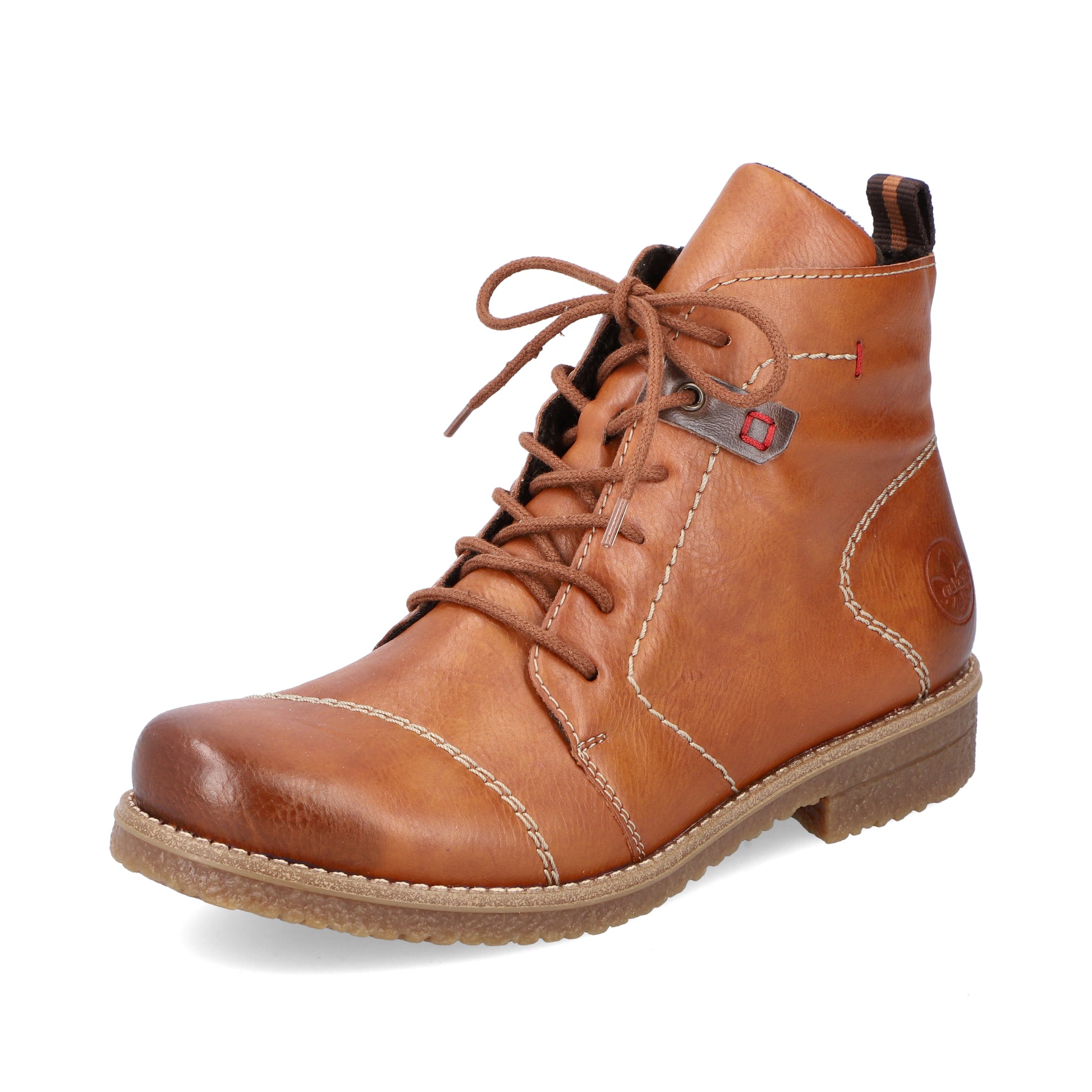 Brown Zip Boots for Women | Rieker 73501-24