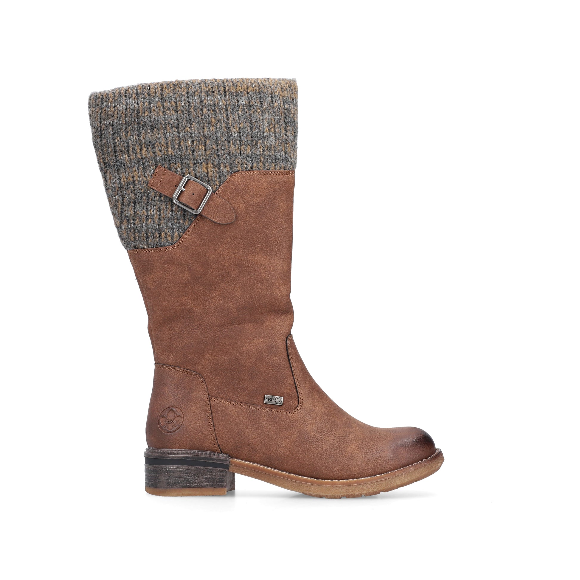 Brown Zip Boots for Women | Rieker 94692-24