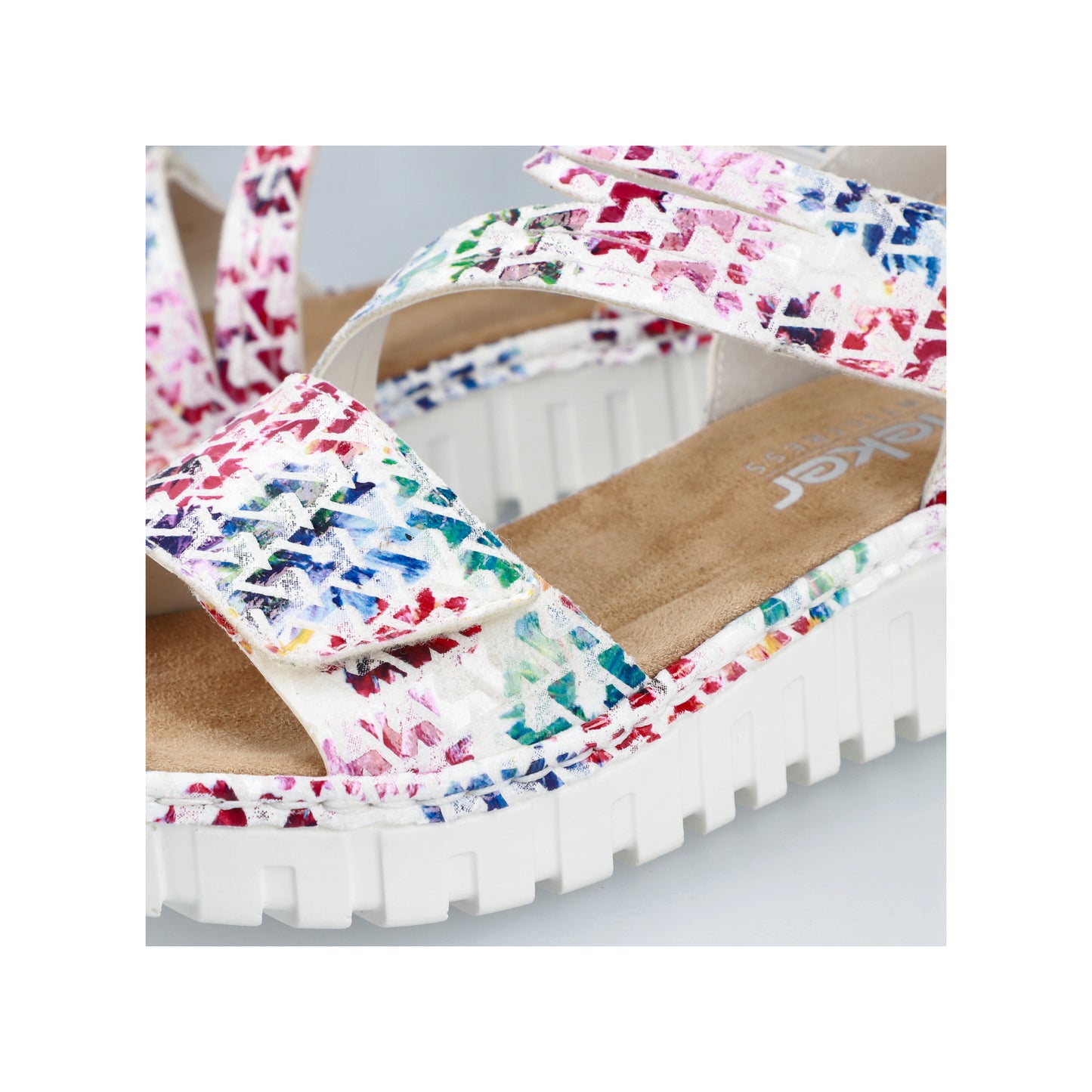 Rieker Woman's Sandals - Multi-Coloured | V1364-90