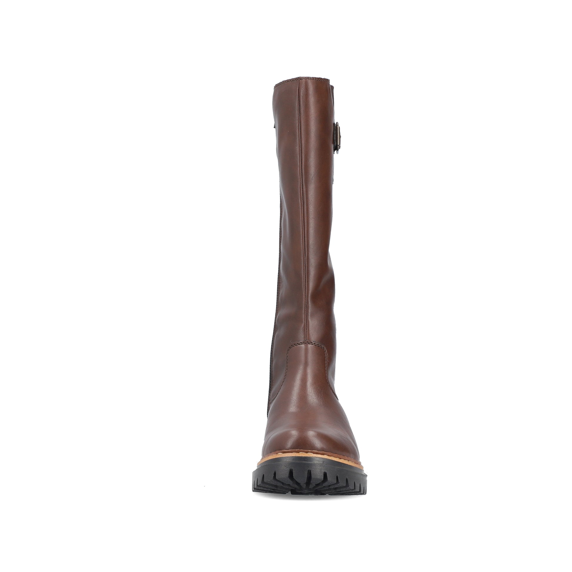 Brown Zip Boots for Women | Rieker 72694-25
