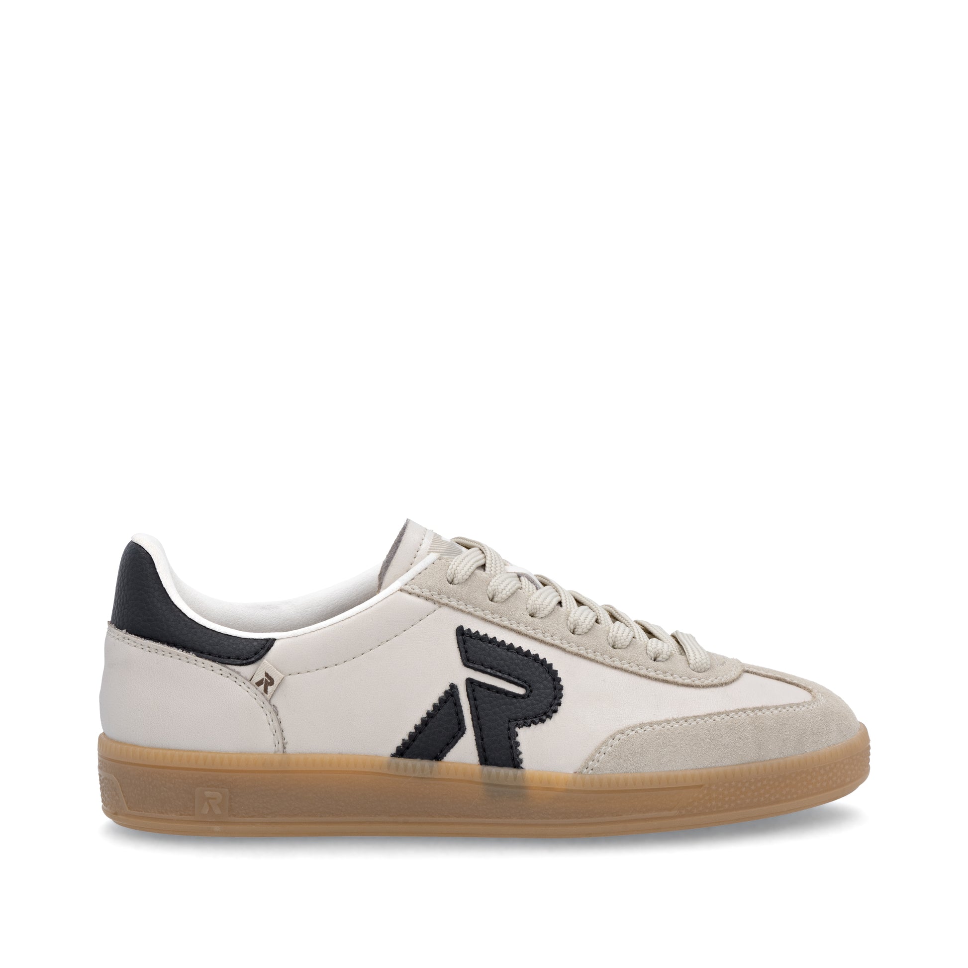 Beige Elasticated Shoes for Women | Rieker W2200-60