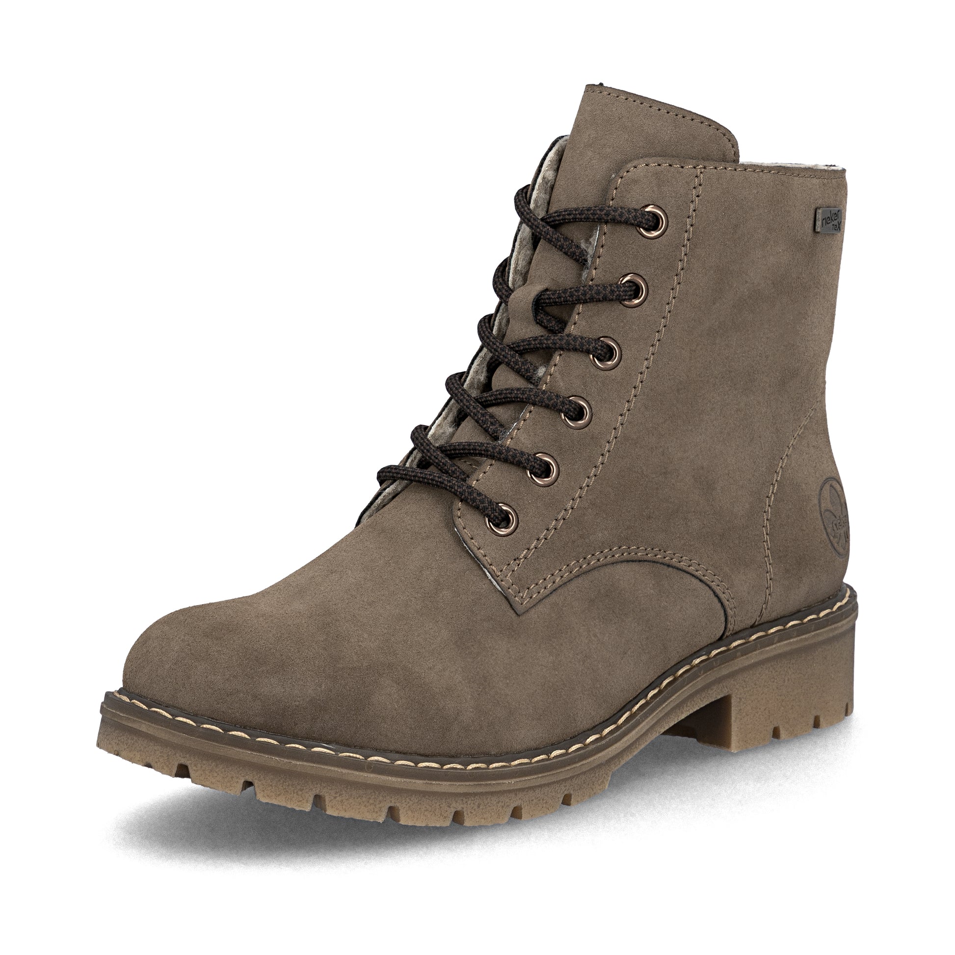 Brown Zip Boots for Women | Rieker Y9103-24