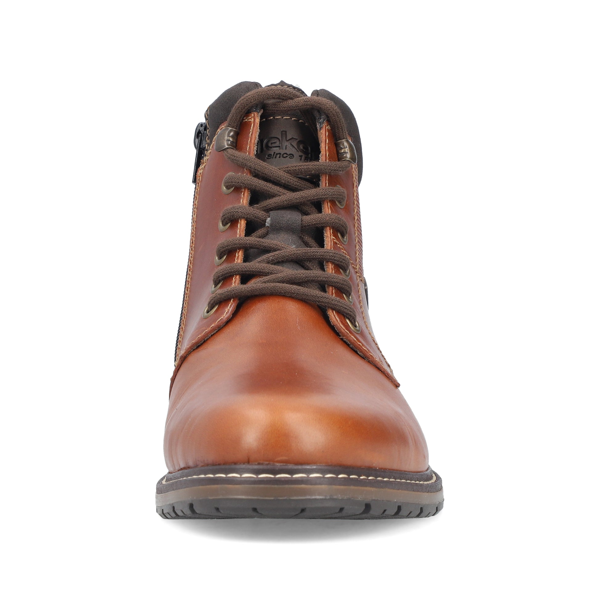 Brown Zip Boots for Men | Rieker 13740-24