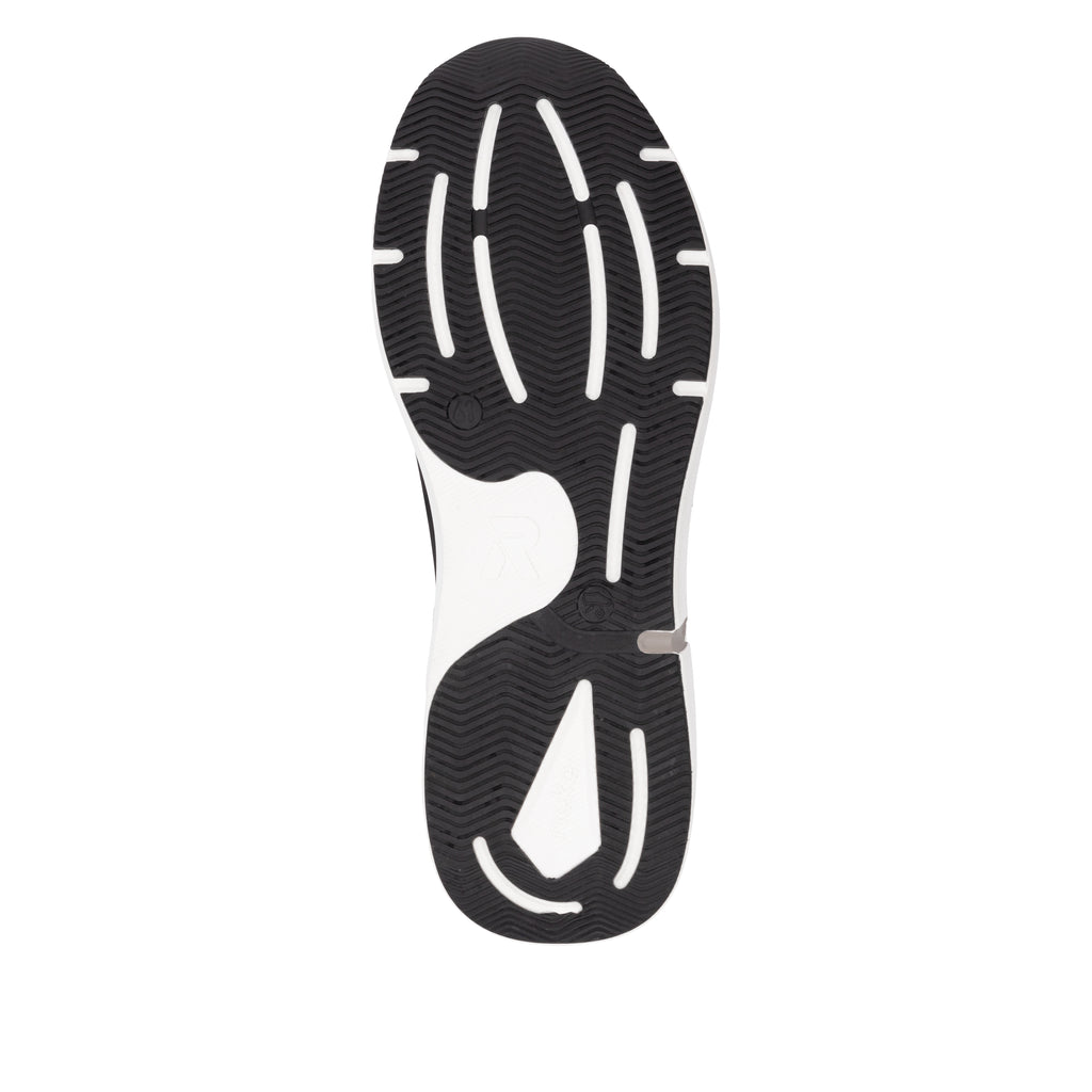 Black Elasticated Shoes for Men | Rieker U1403-00