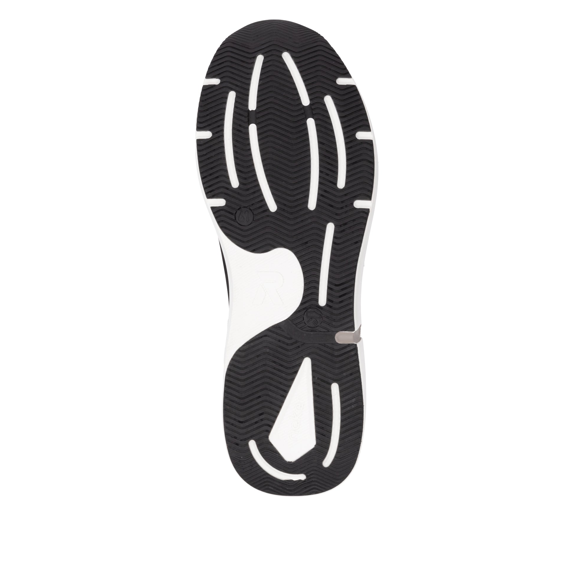 Black Elasticated Shoes for Men | Rieker U1403-00