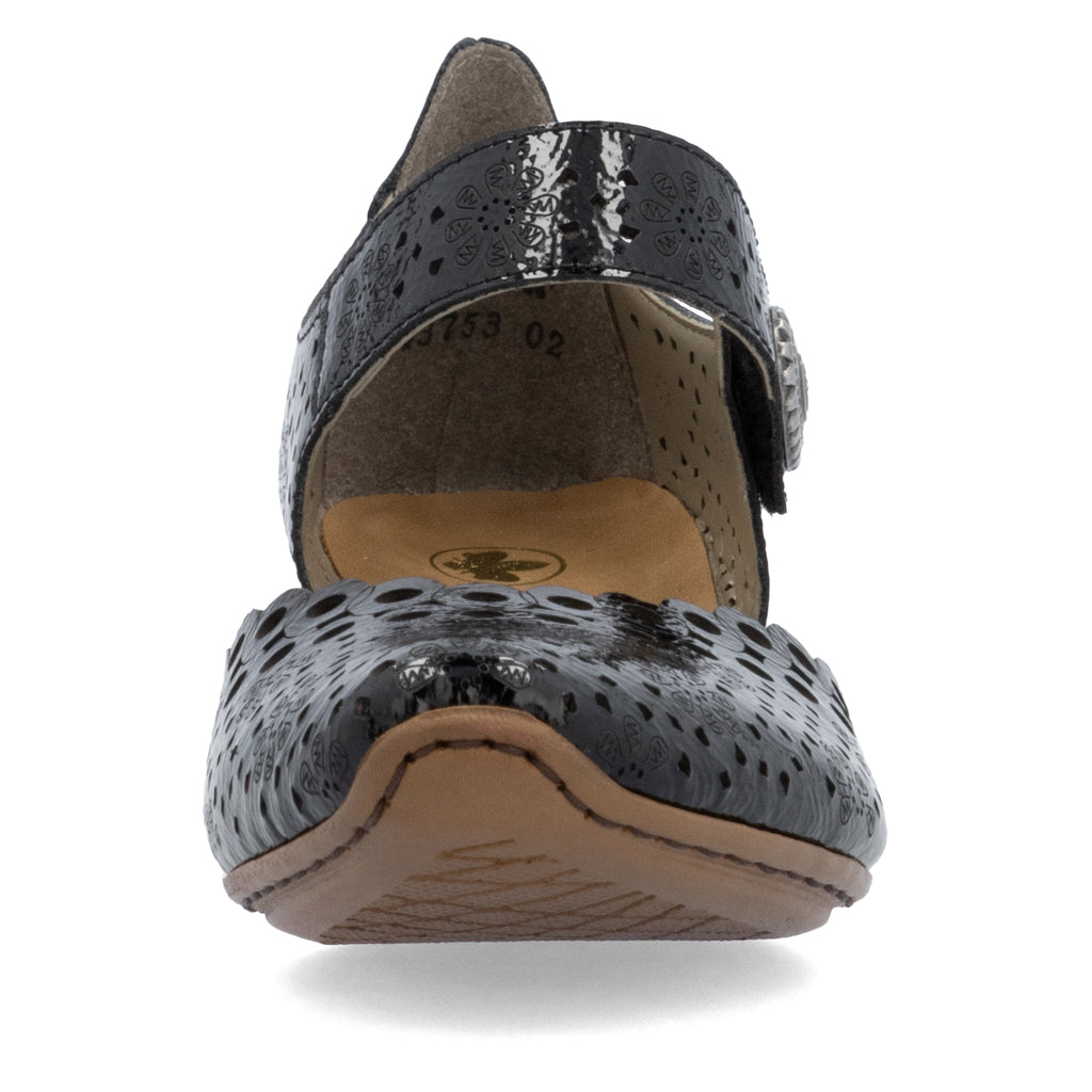 Black Hook & Loop Shoes for Women | Rieker 43753-02