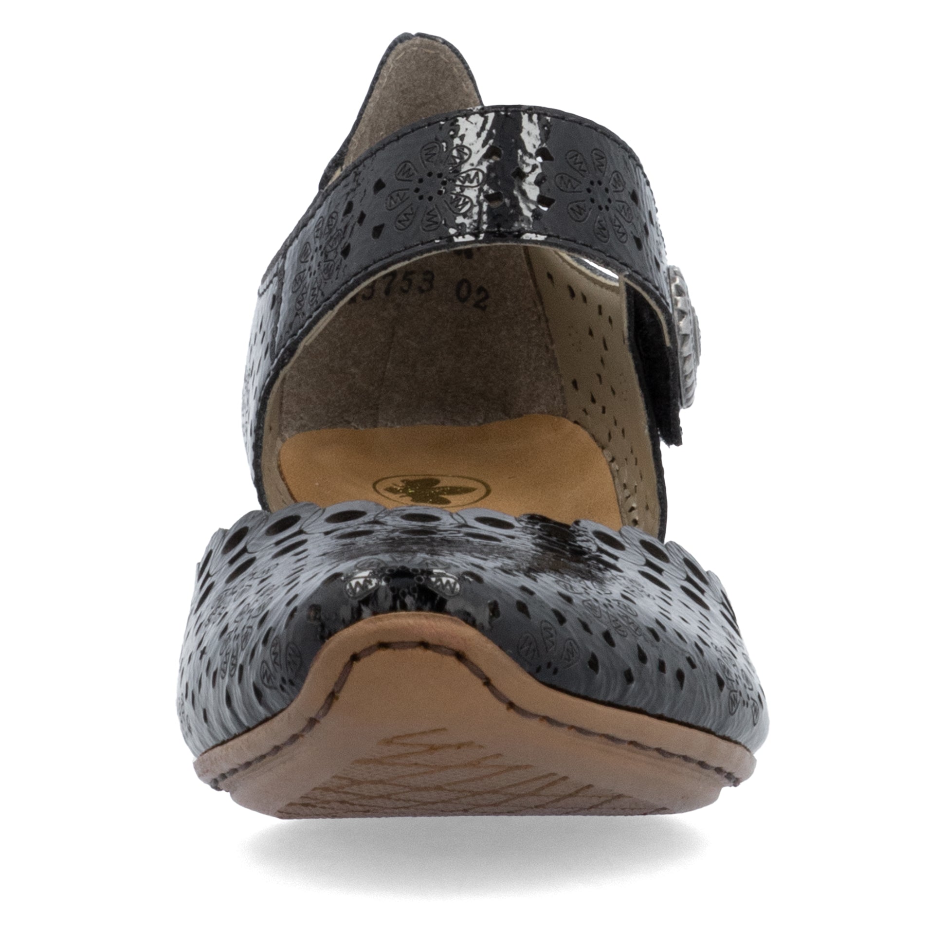 Black Hook & Loop Shoes for Women | Rieker 43753-02
