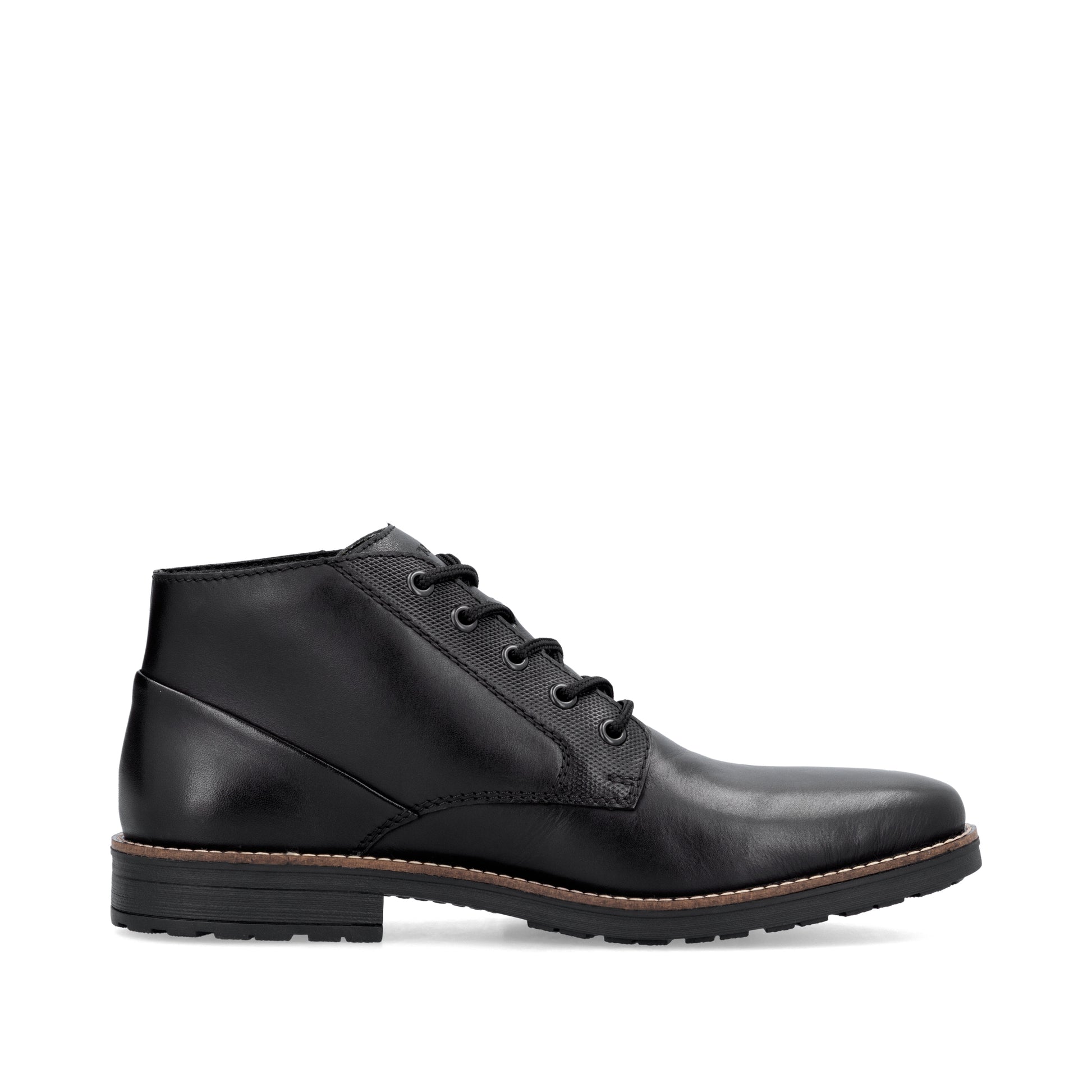 Black Elasticated Boots for Men | Rieker 33207-00