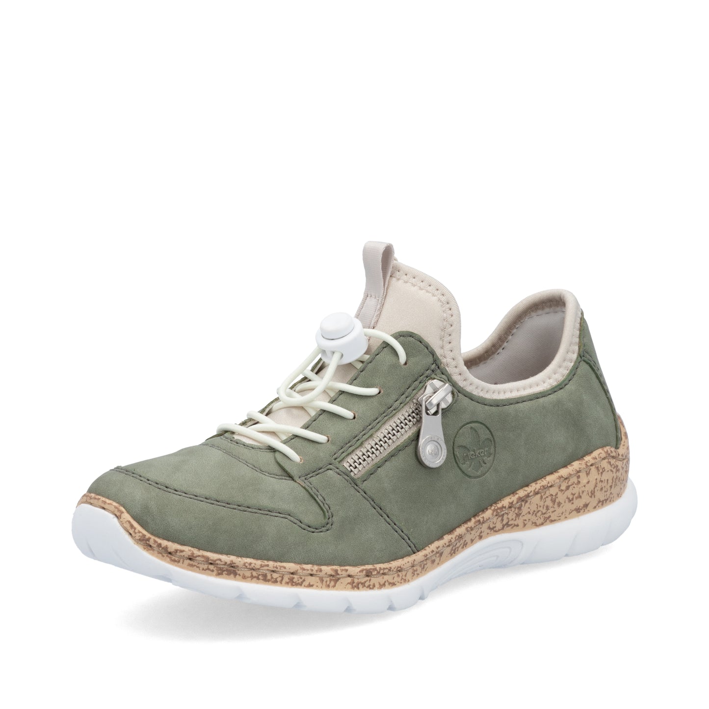 Rieker Women's Slip-on Shoe - Green | N42G0-52