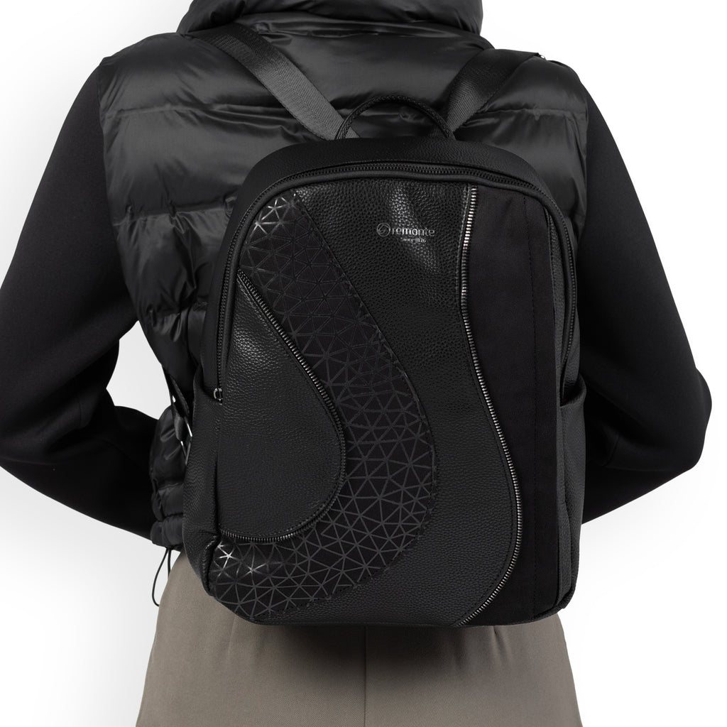 Black Zip Bags for Women | Remonte Q0535-02