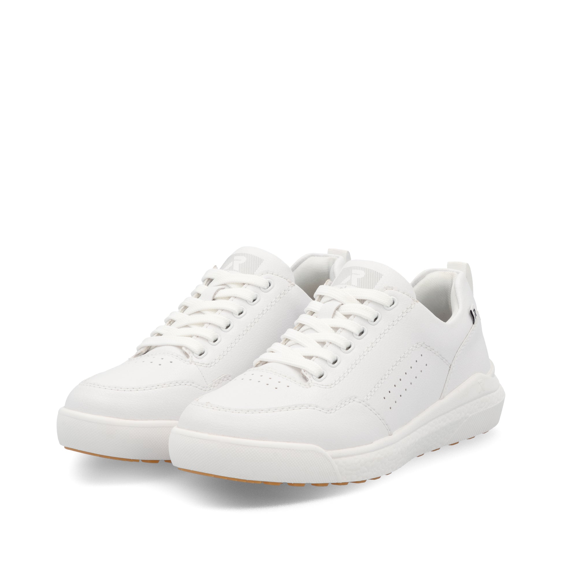 White Elasticated Shoes for Women | Rieker W1101-80