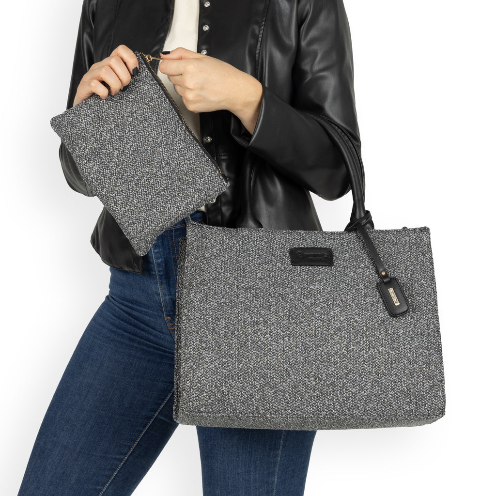 Grey Zip Bags for Women | Remonte Q0762-45