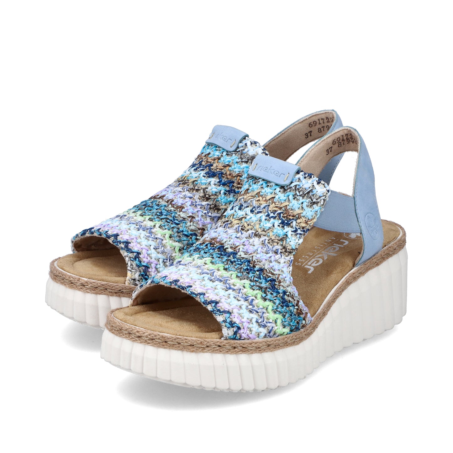 Rieker Woman's Sandals - Multi-Coloured | 69172-91
