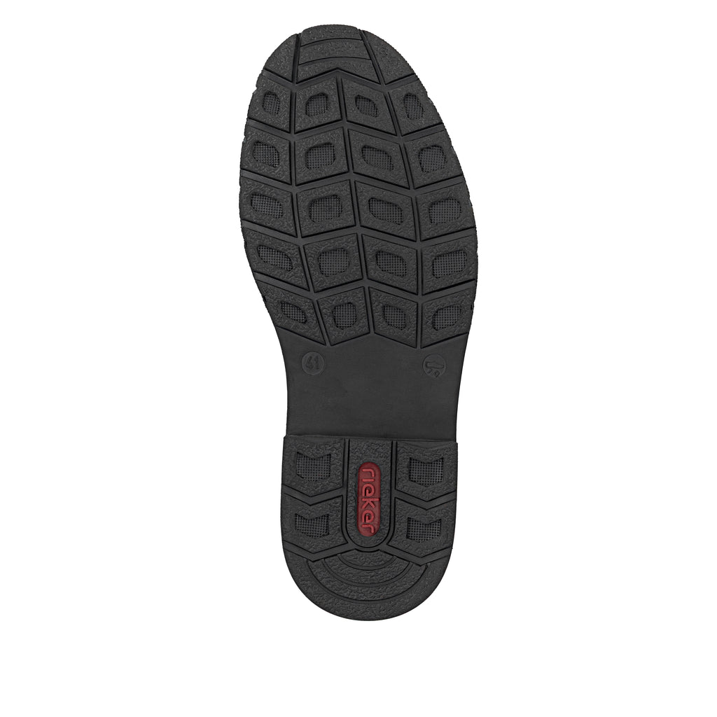Black Elasticated Shoes for Men | Rieker 31610-00
