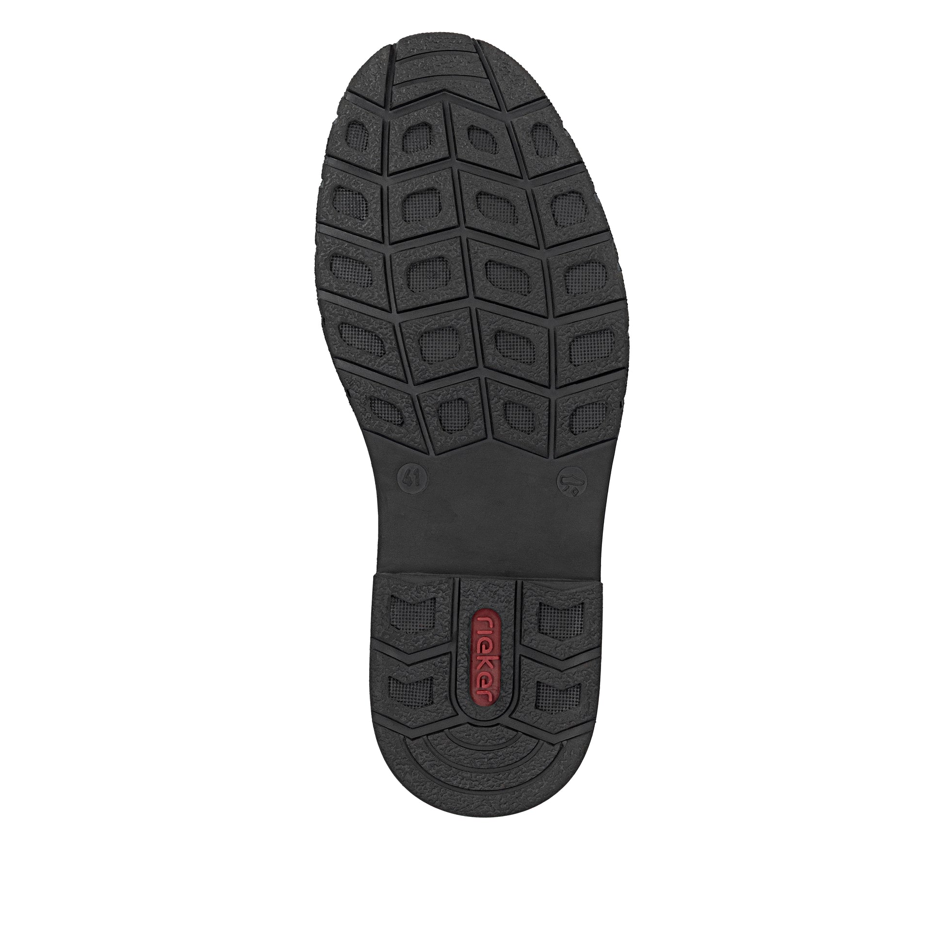 Black Elasticated Shoes for Men | Rieker 31610-00