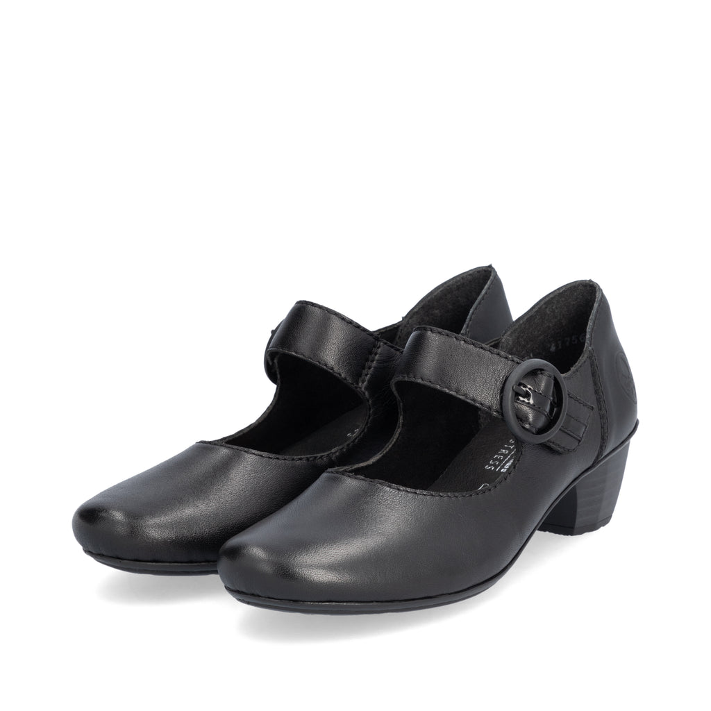 Black Hook & Loop Shoes for Women | Rieker 41756-00
