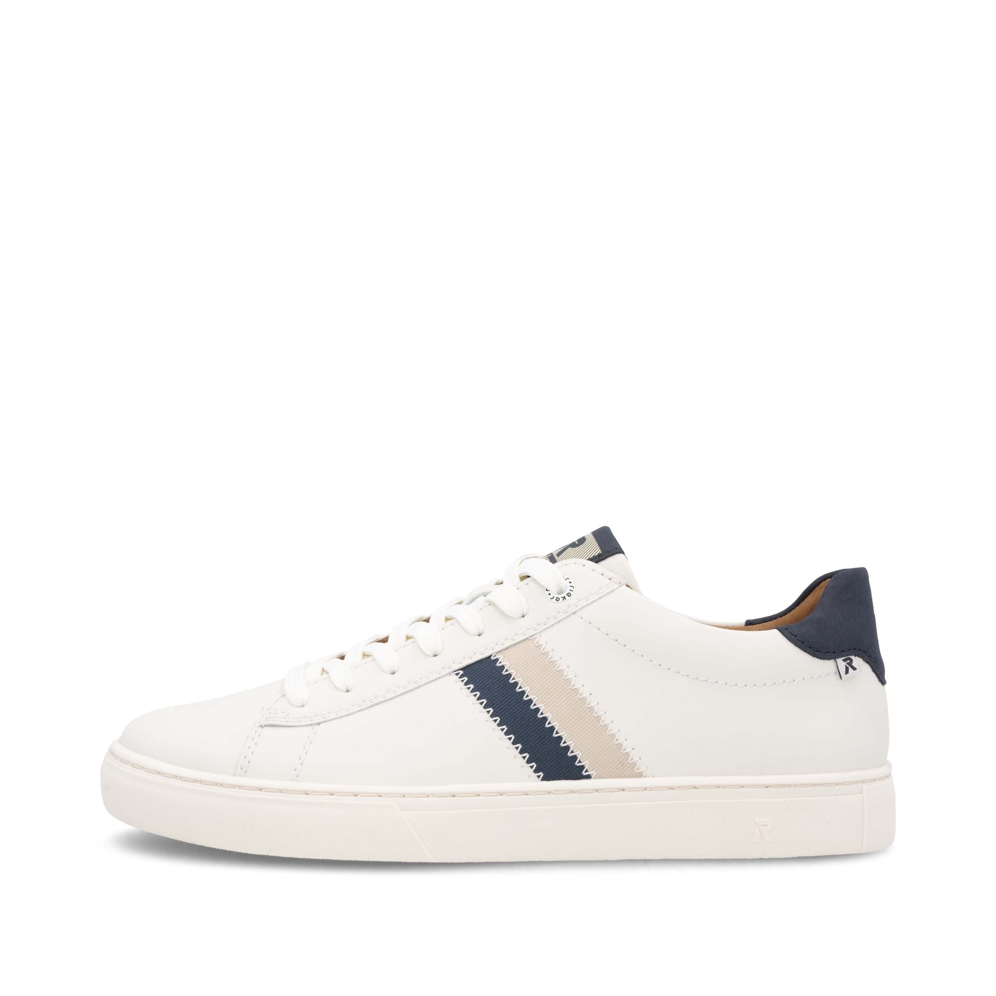 White Elasticated Shoes for Men | Rieker U0705-80