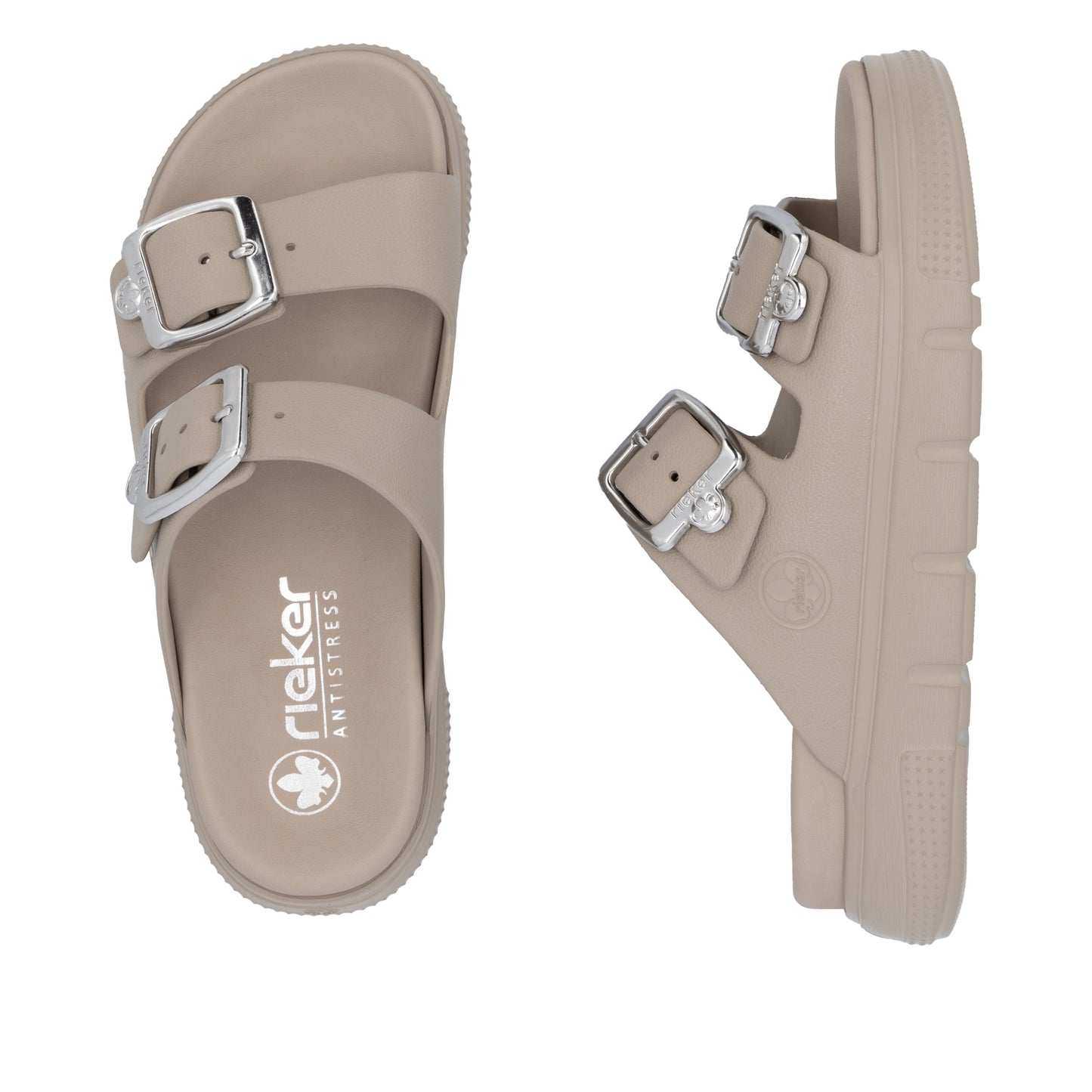 Rieker Woman's Sandals - Beige | P2180-60