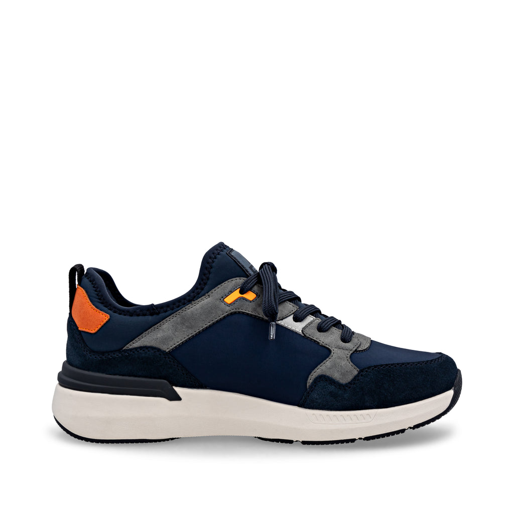 Blue Elasticated Shoes for Men | Rieker U1403-15