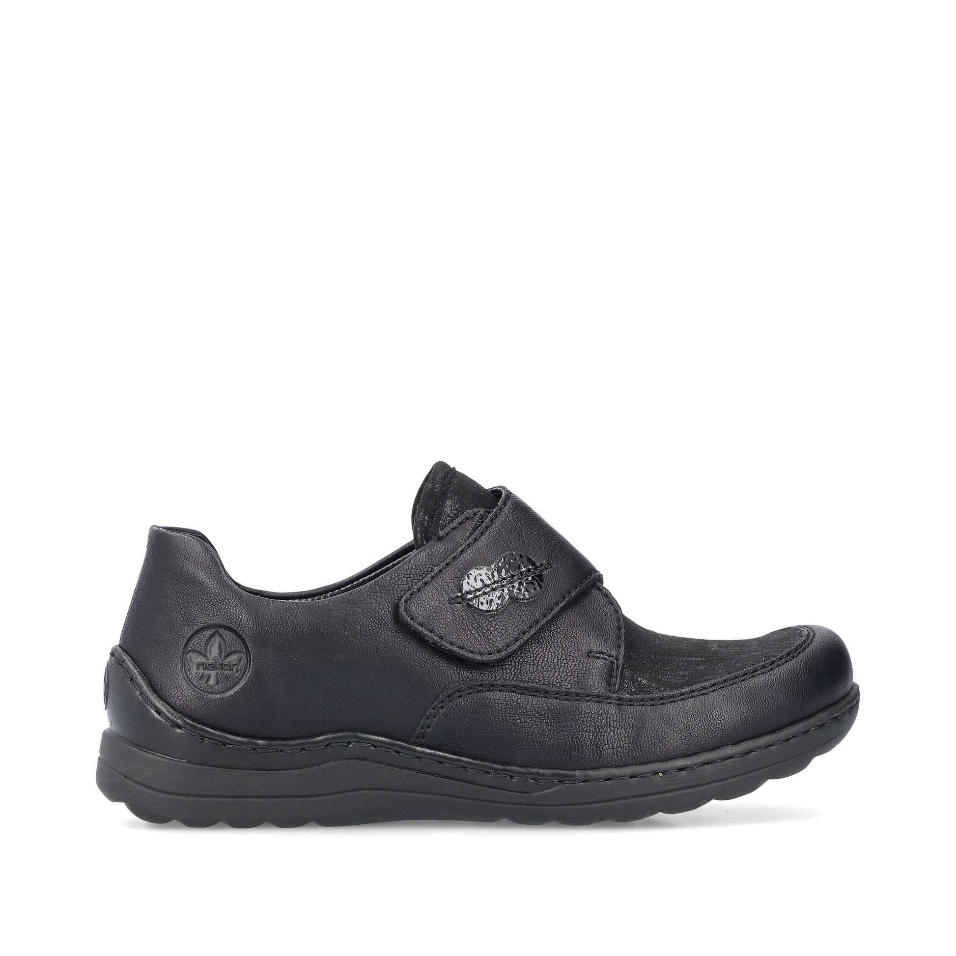Black Hook & Loop Shoes for Women | Rieker 48954-00