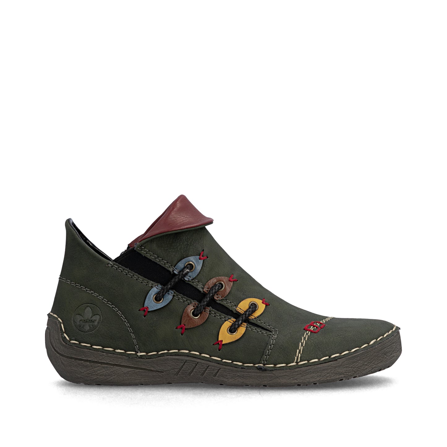 Rieker Woman's Boots - Green | 72581-54