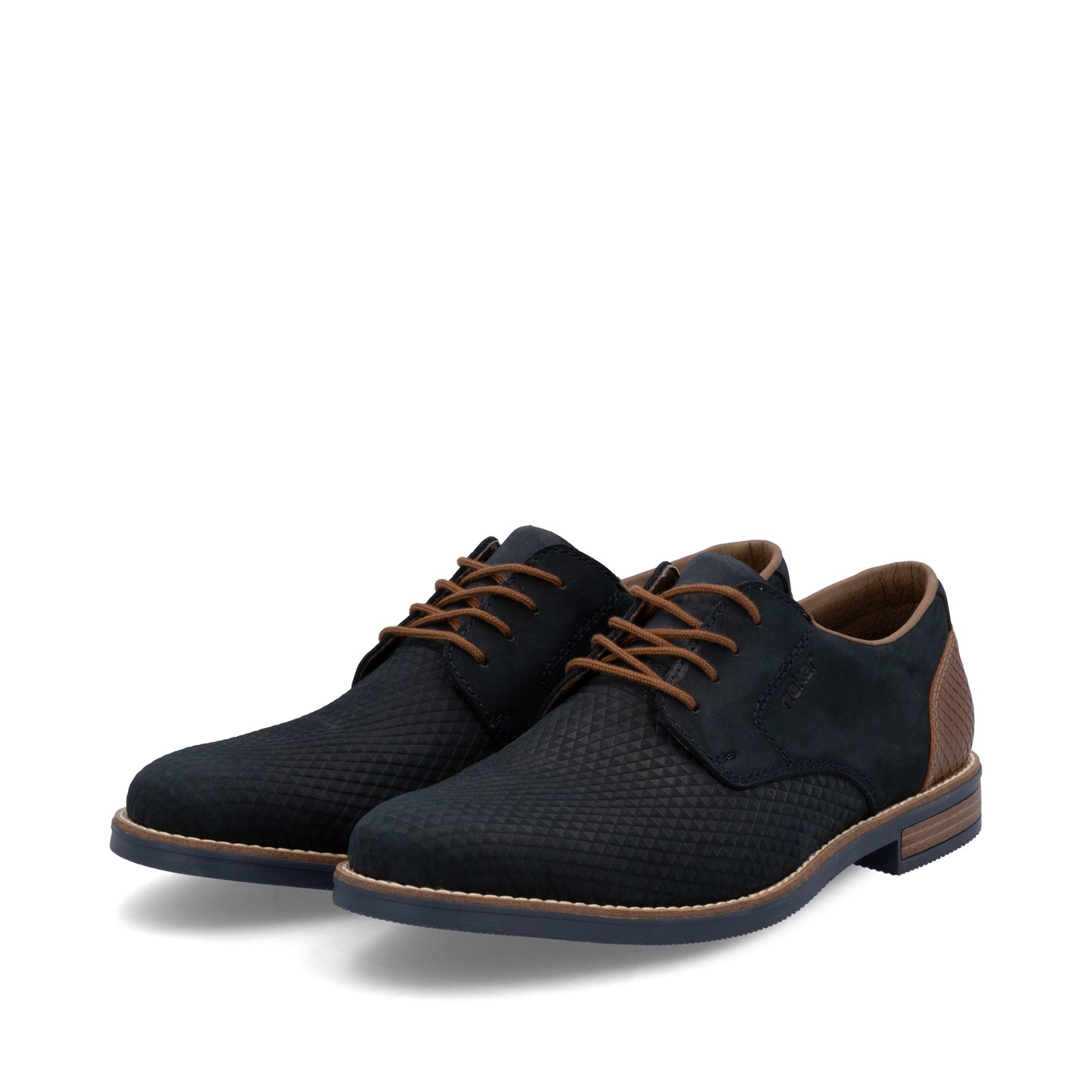 Rieker Men's Lace-up Shoe - Blue | 13509-14