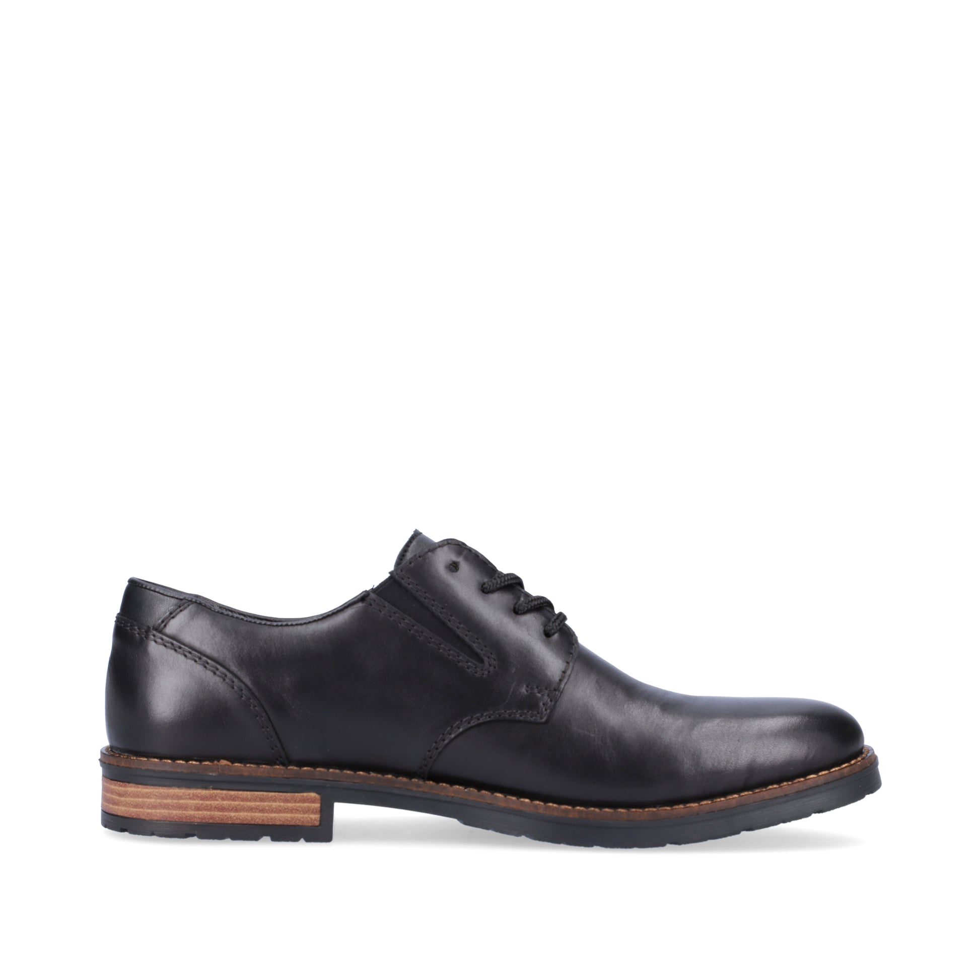 Black Elasticated Shoes for Men | Rieker 14621-00