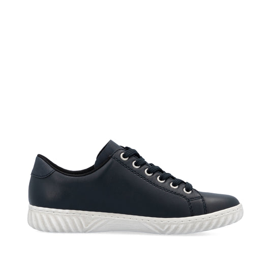Rieker Women's Casual Trainer - Blue | N0900-14