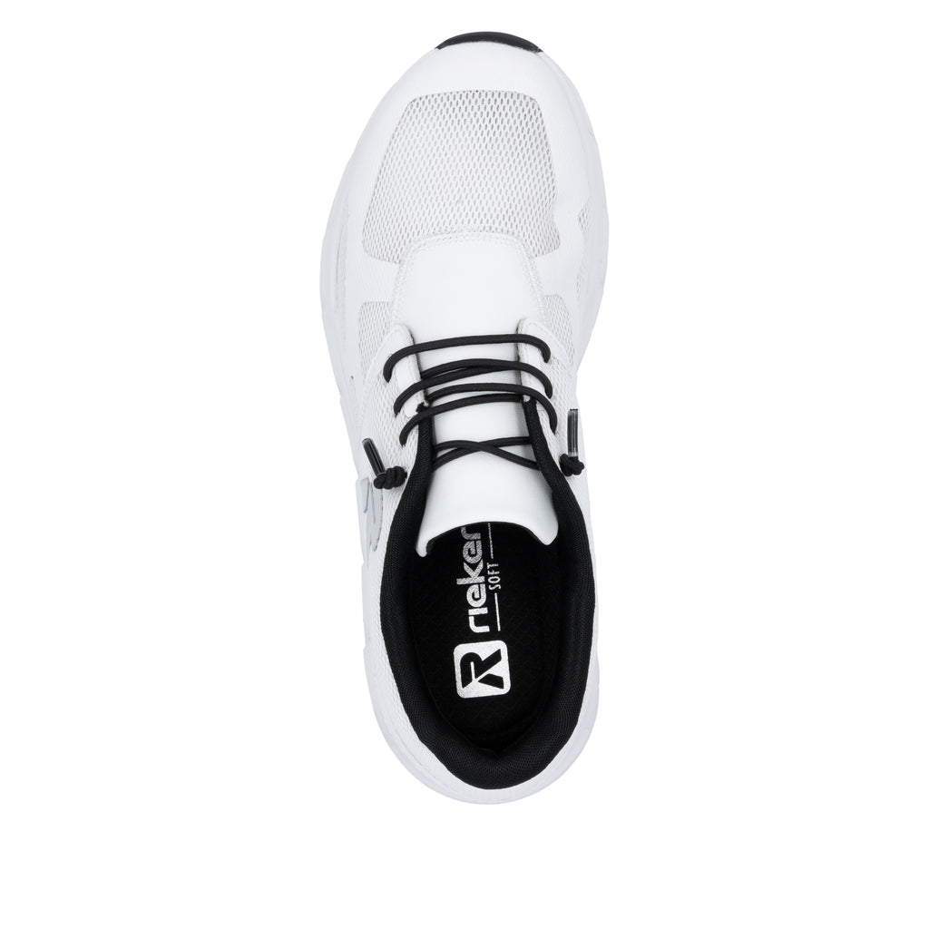 White Elasticated Shoes for Women | Rieker M9000-80