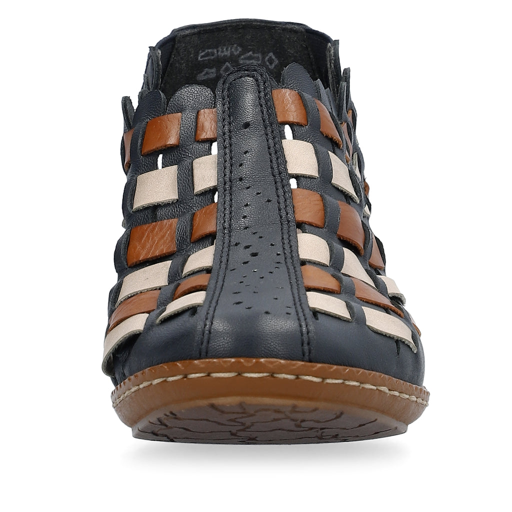 Blue Elasticated Shoes for Women | Rieker 46778-14