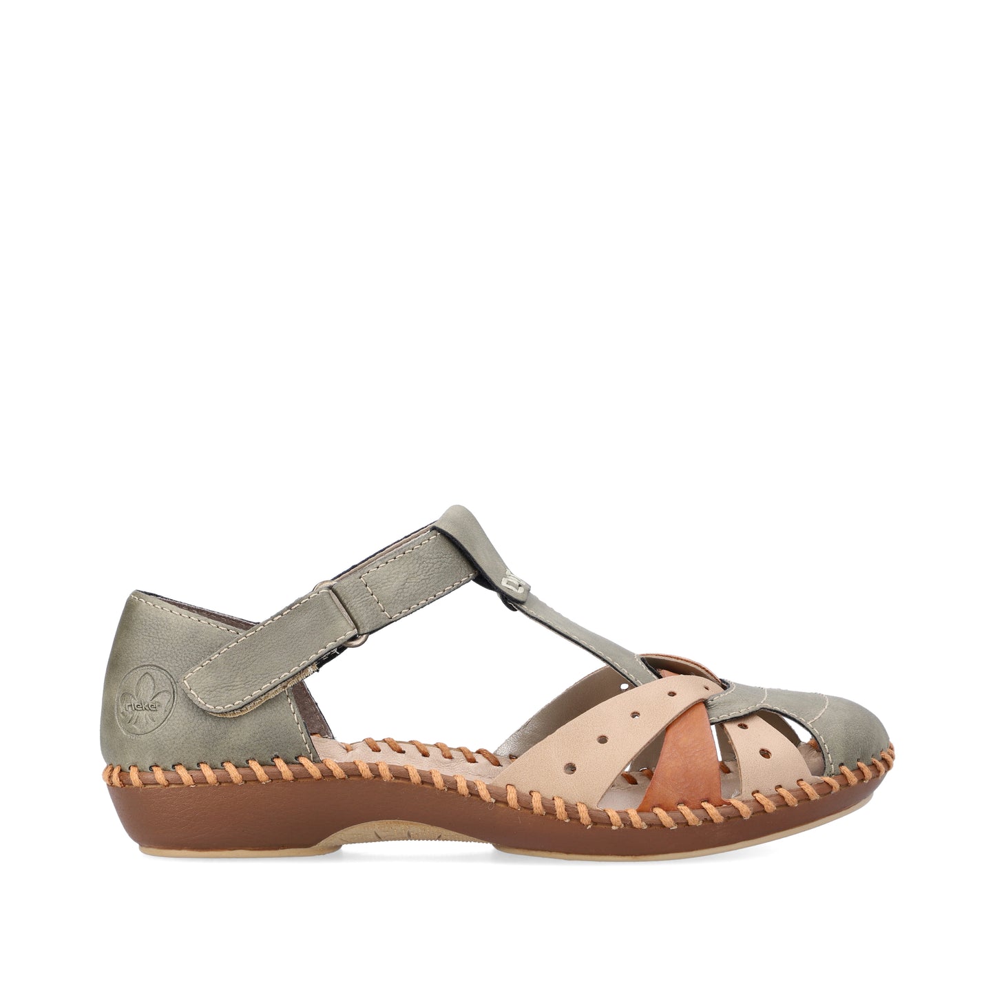 Rieker Women's Mary Jane Shoe - Green | M1655-54