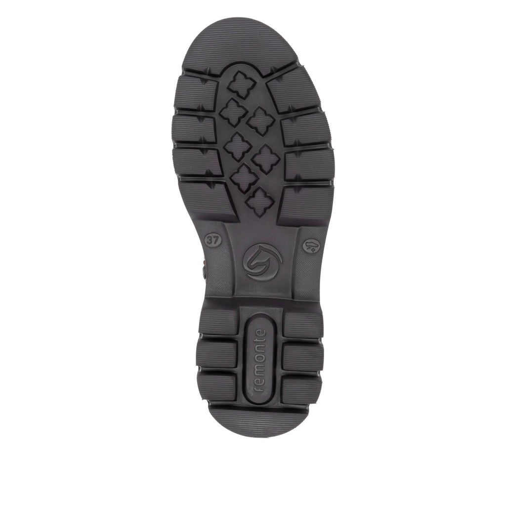 Brown Zip Boots for Women | Remonte D1W74-22