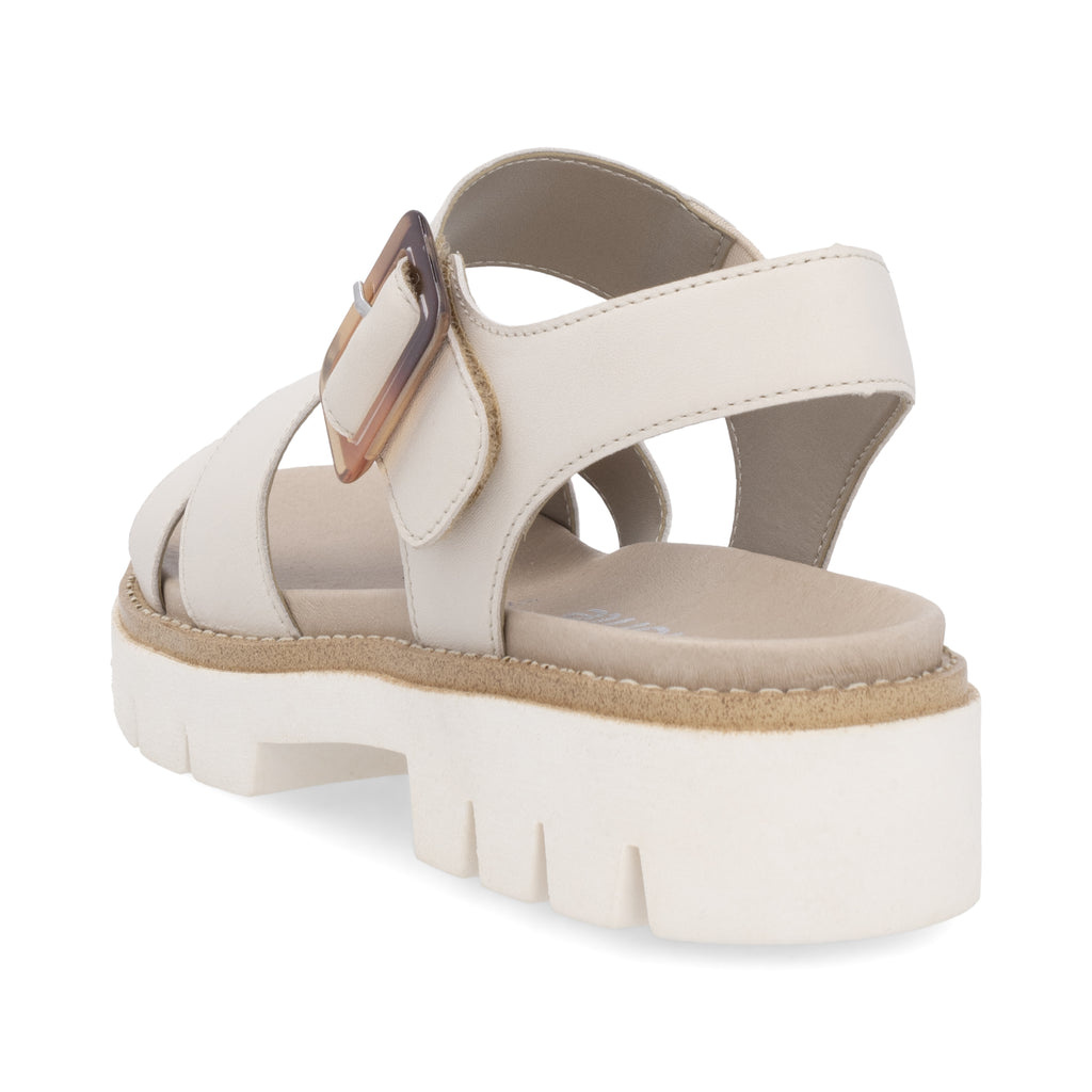 Beige Hook & Loop Sandals for Women | Remonte D7950-60