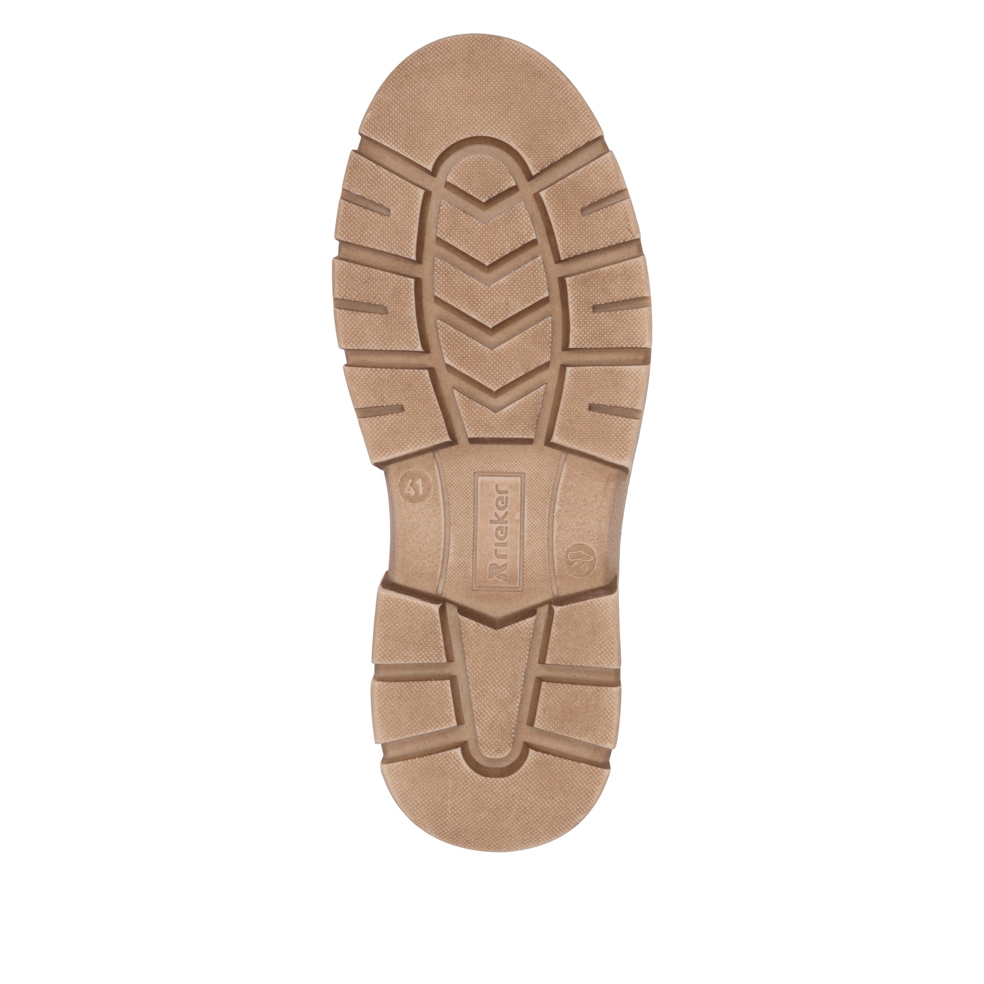 Brown Zip Boots for Men | Rieker Sport U1273-22
