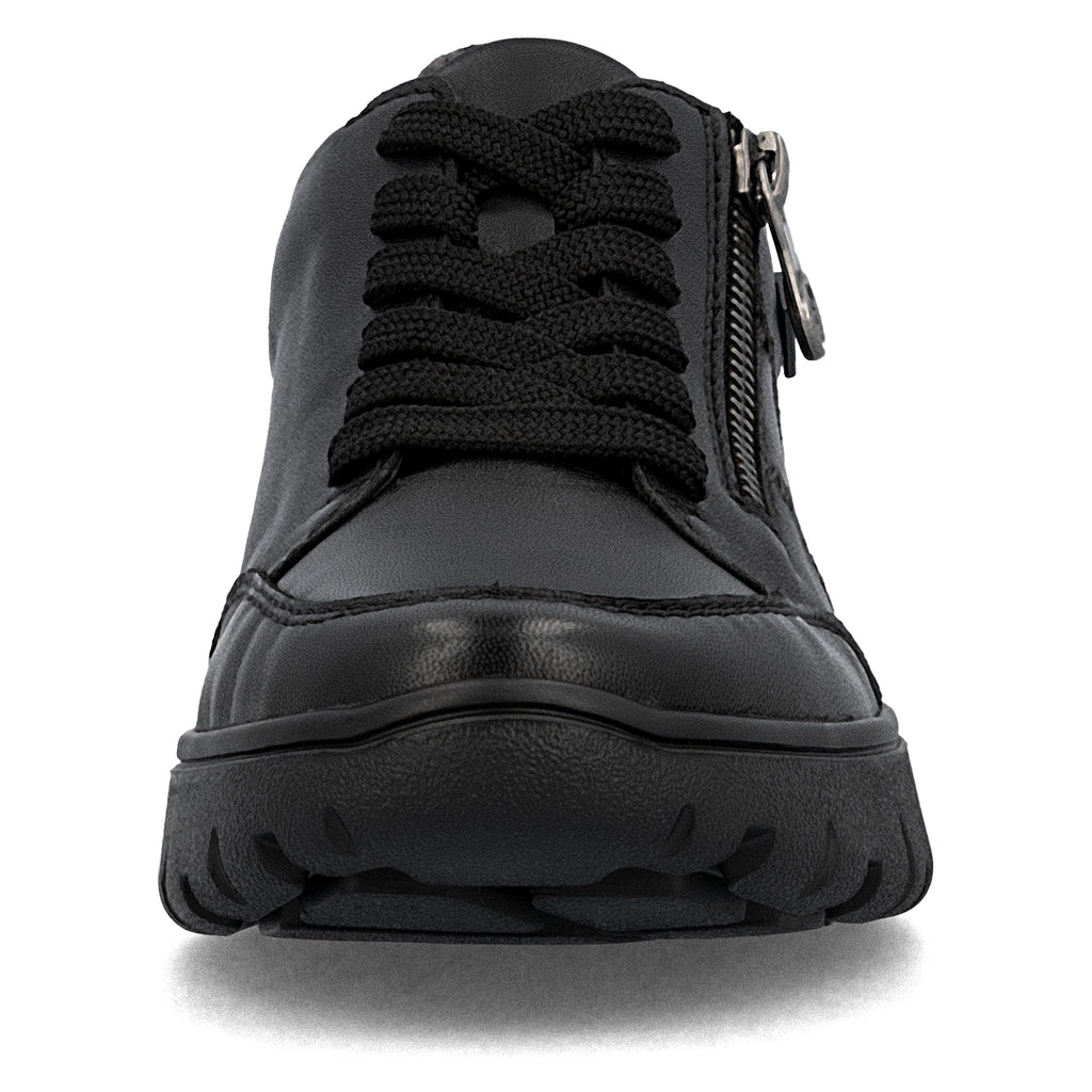 Black Zip Shoes for Women | Rieker N1301-01