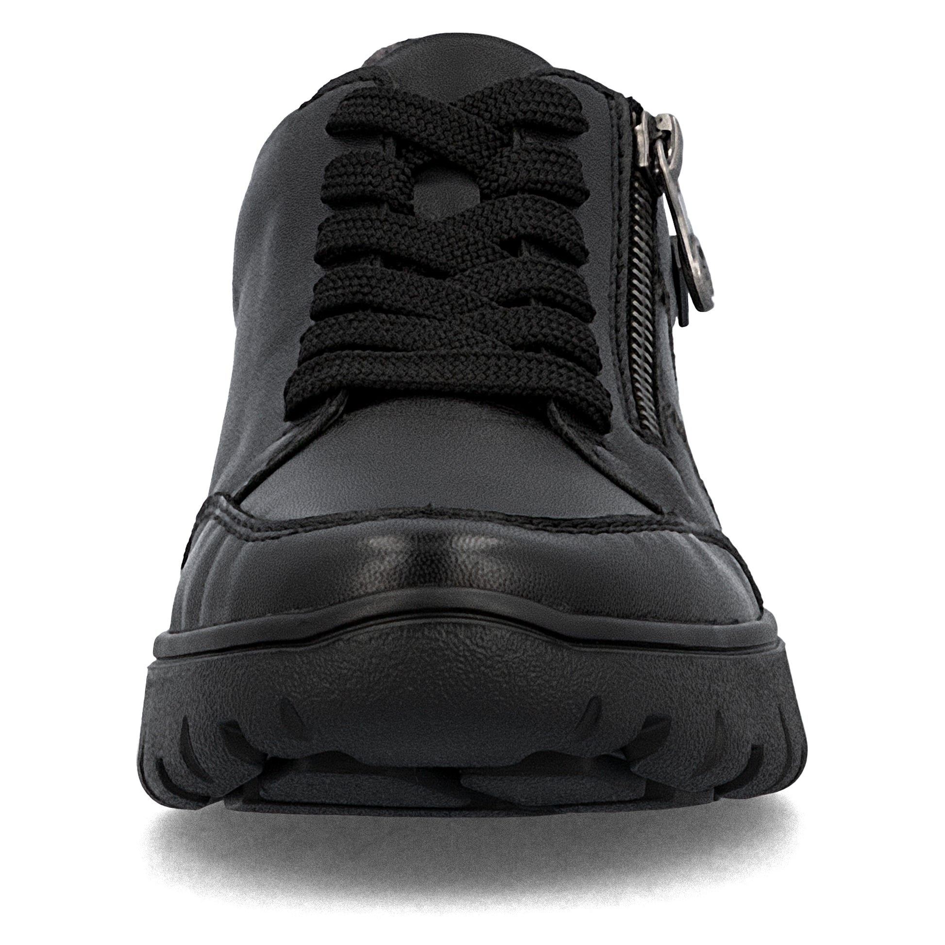 Black Zip Shoes for Women | Rieker N1301-01
