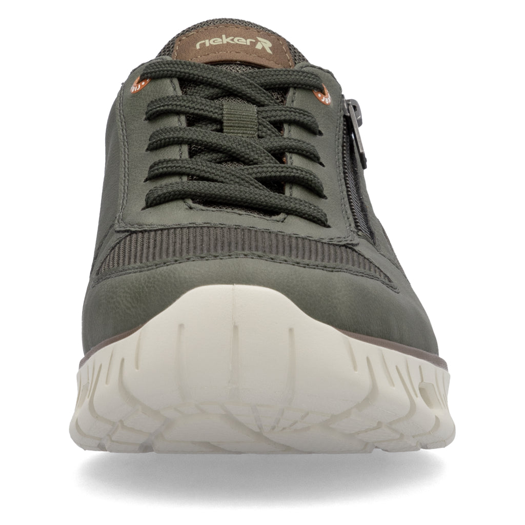 Green Zip Shoes for Men | Rieker 04301-54