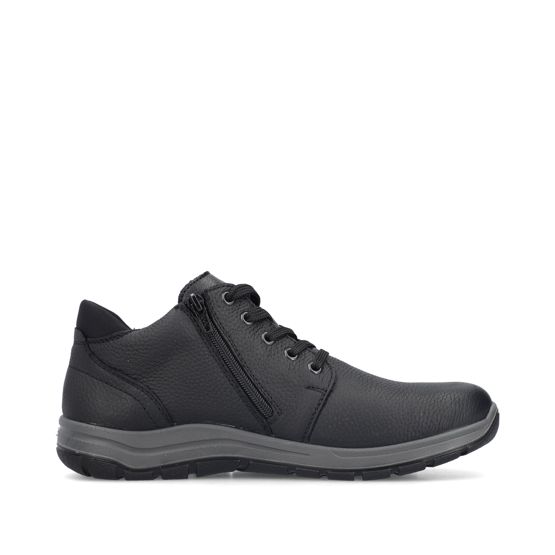Black Zip Boots for Men | Rieker 03632-00