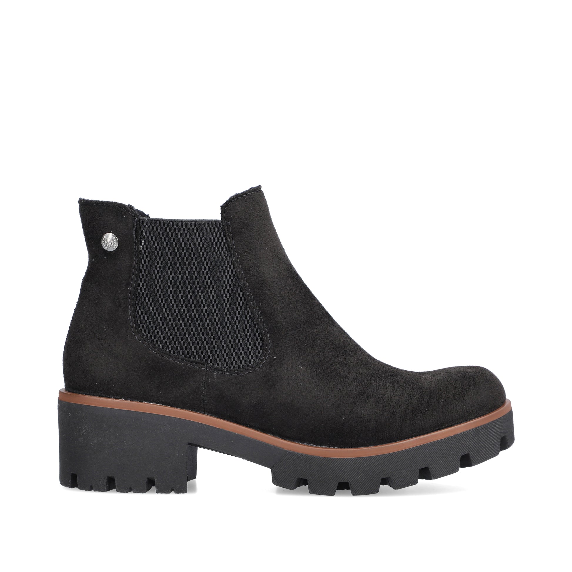 Black Elasticated Boots for Women | Rieker 79265-00
