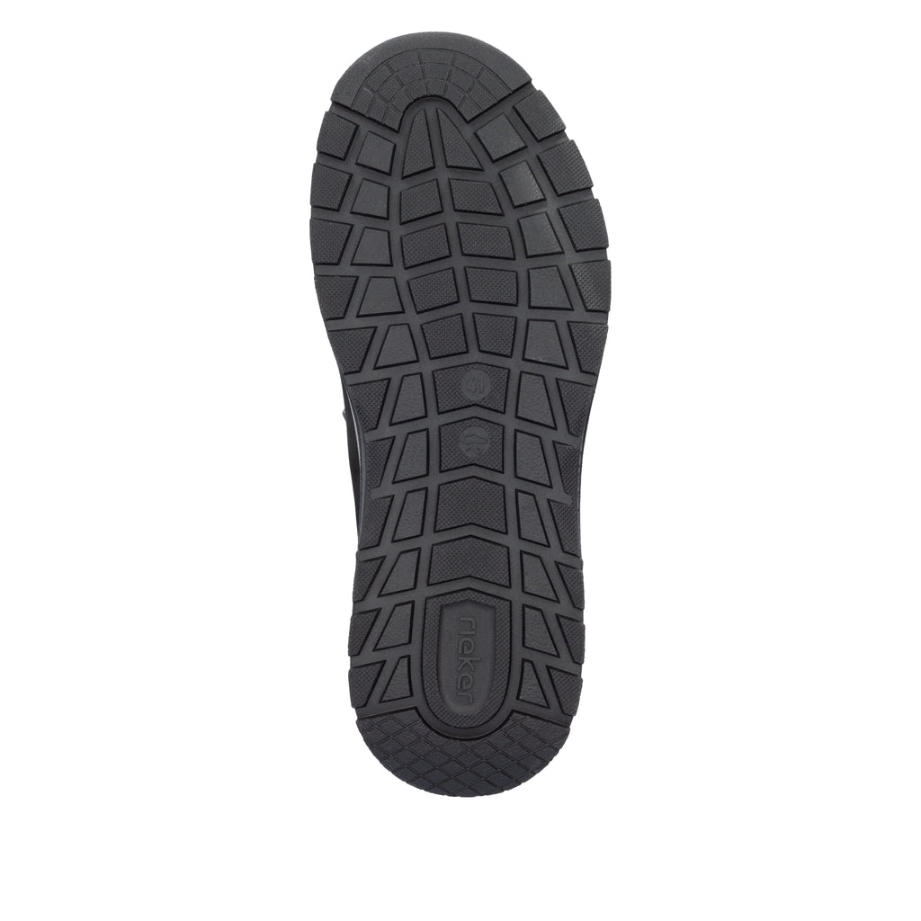 Black Elasticated Shoes for Men | Rieker 11050-00