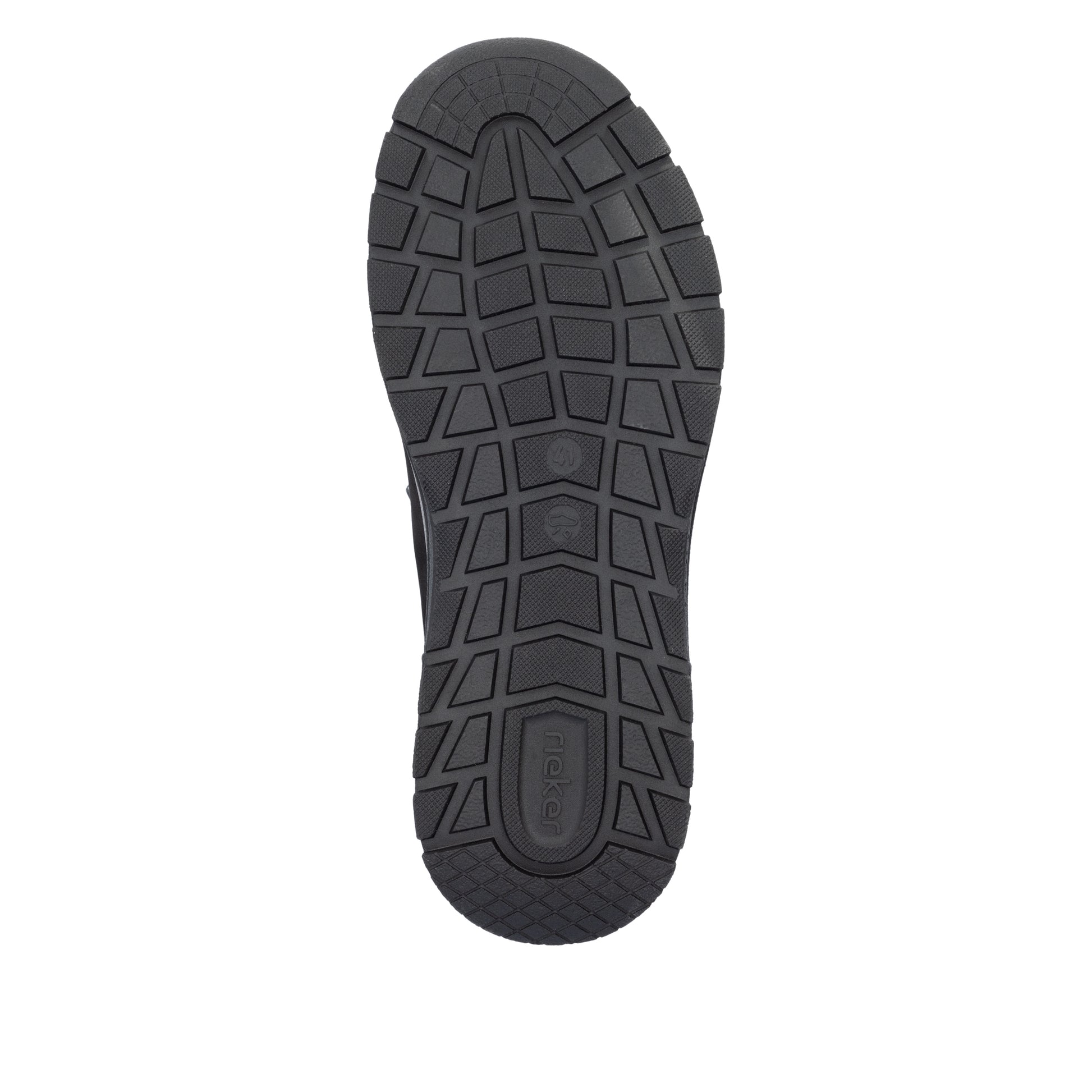 Black Elasticated Shoes for Men | Rieker 11050-00