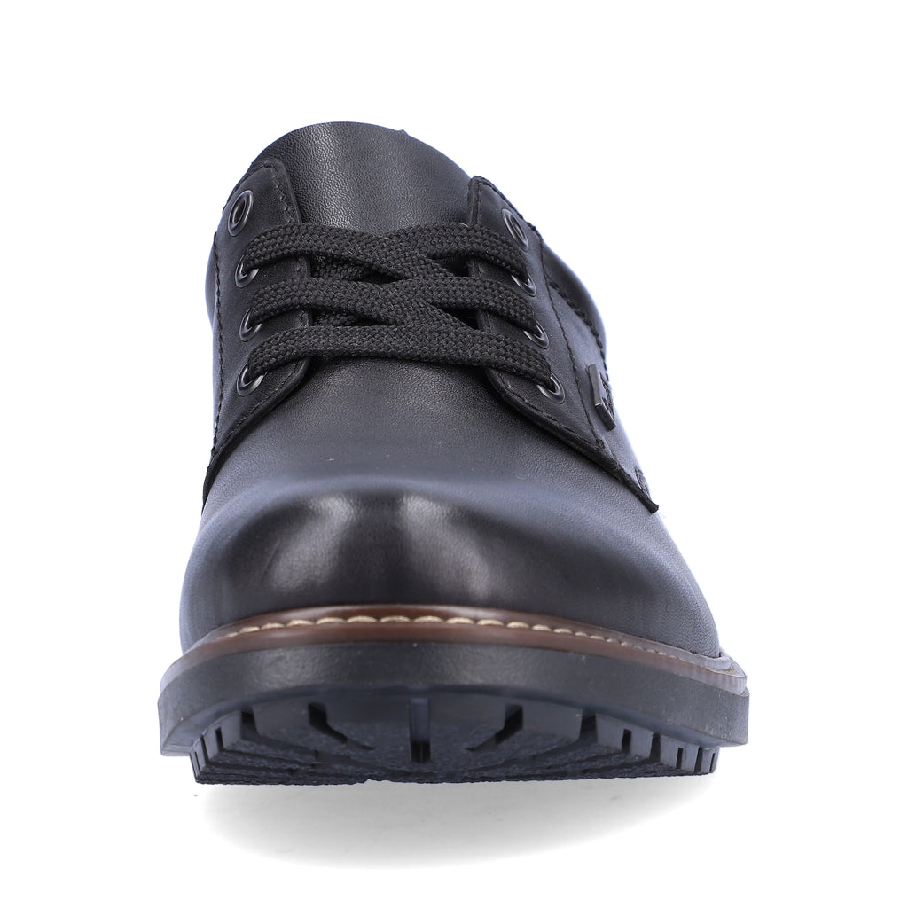 Black Elasticated Shoes for Men | Rieker F4611-00