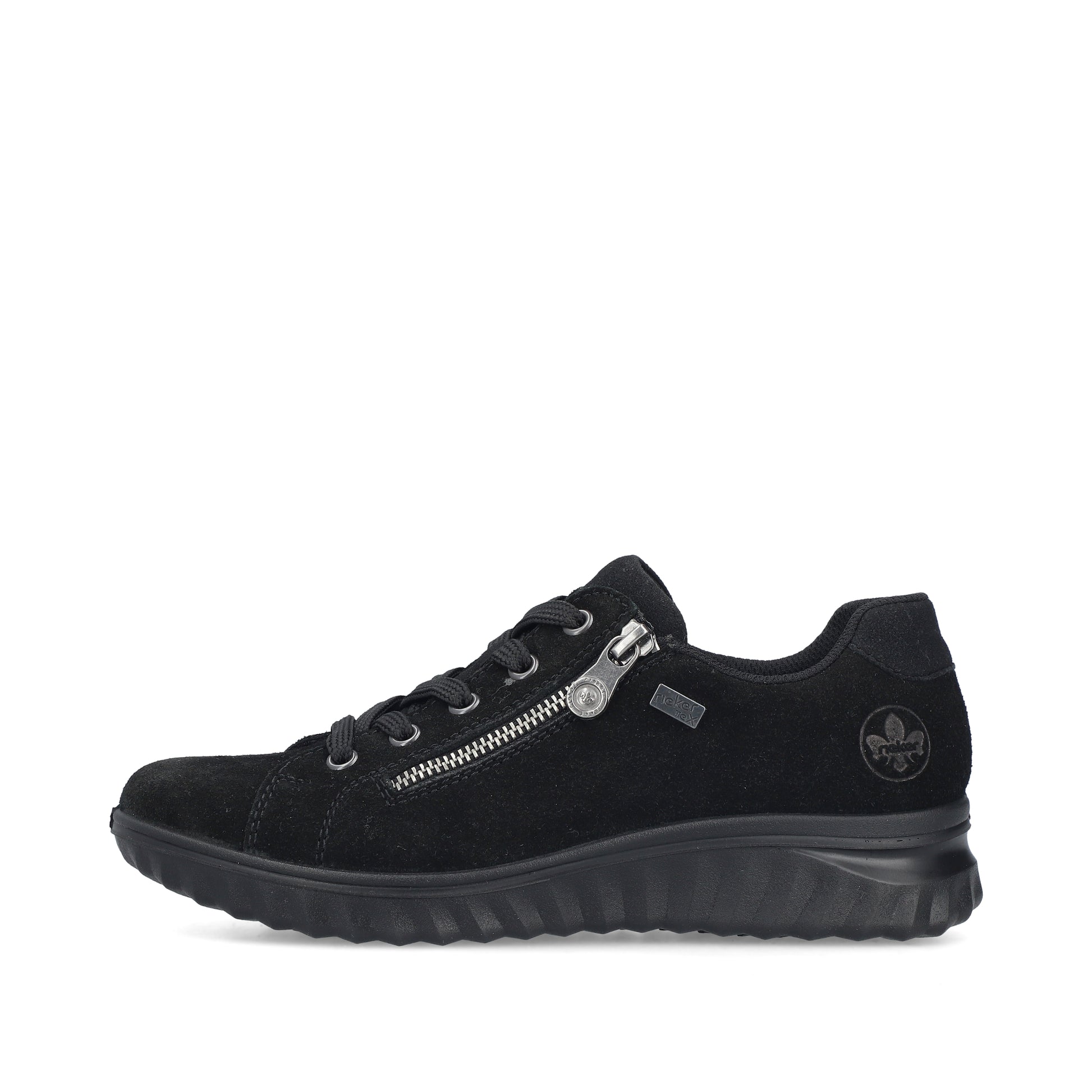 Black Zip Shoes for Women | Rieker 59000-00
