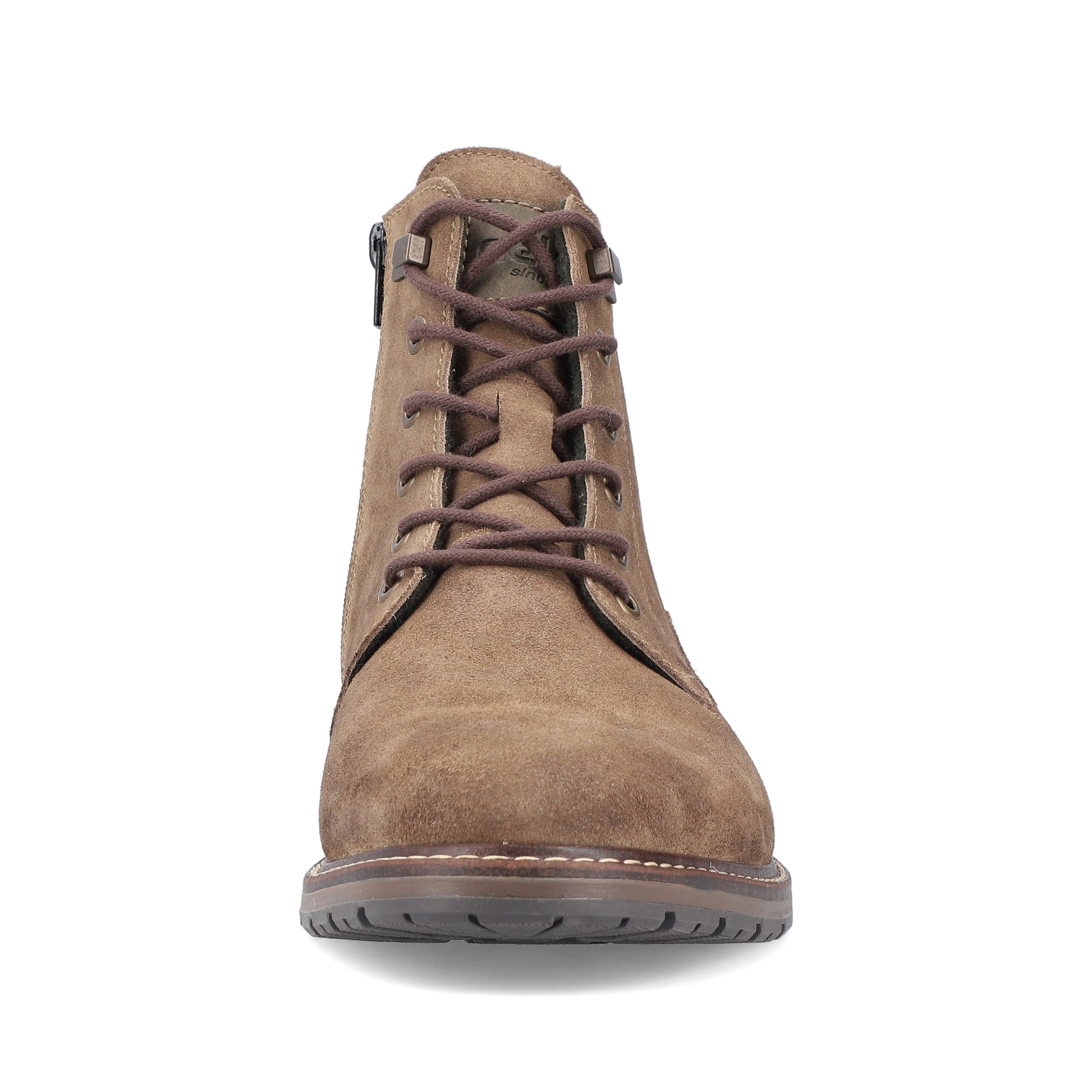 Brown Zip Boots for Men | Rieker 13730-64