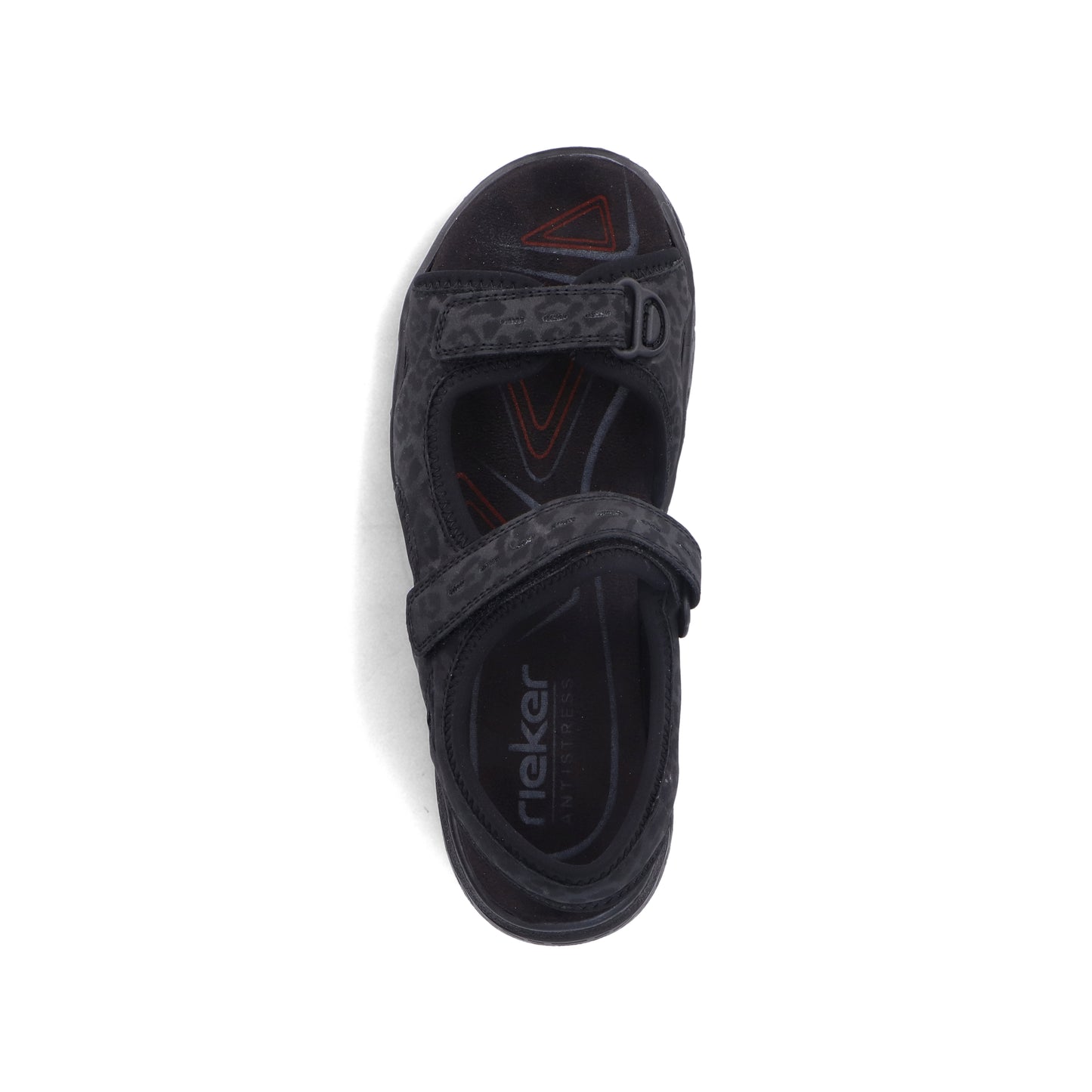 Rieker Woman's Sandals - Black | 67666-00