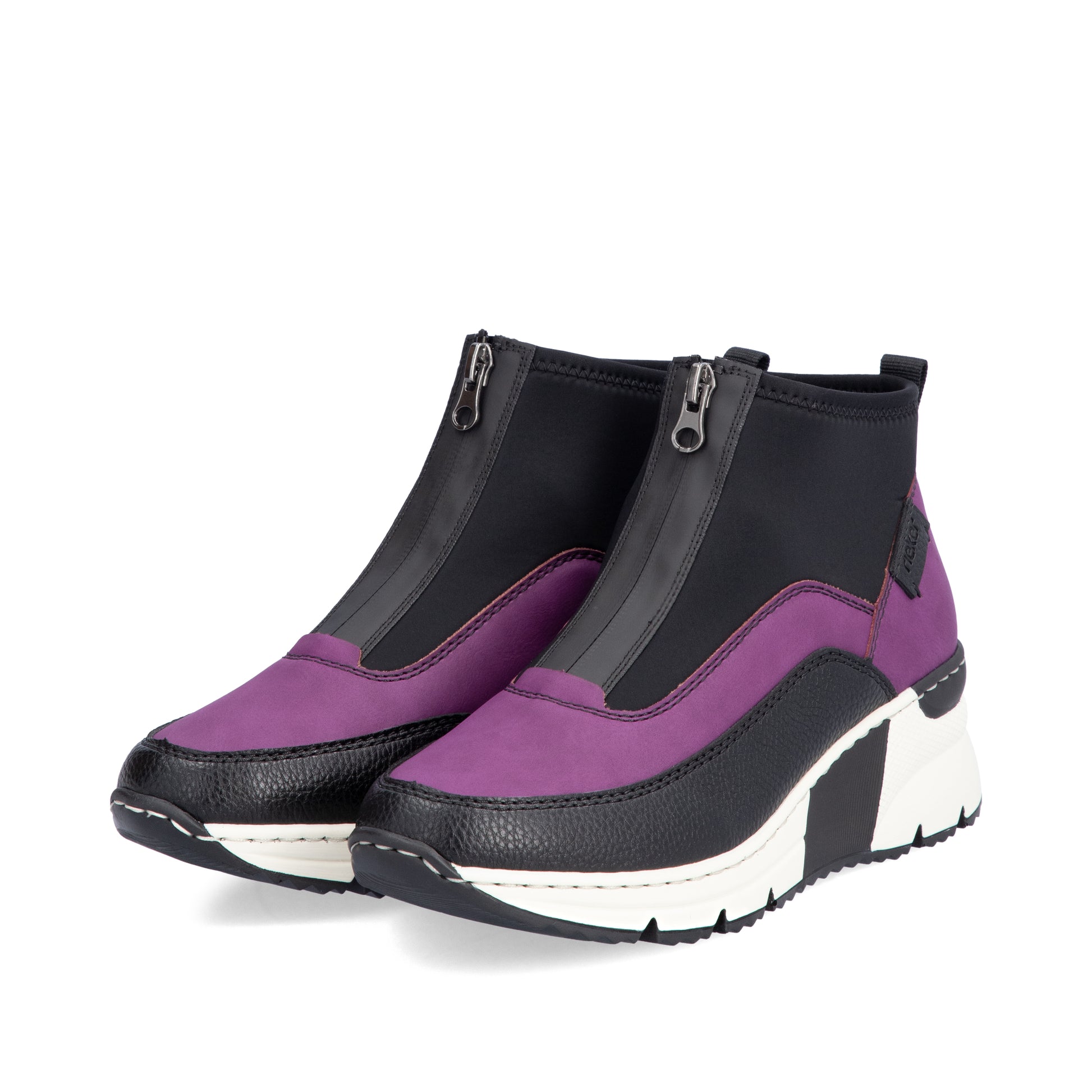 Pink Zip Boots for Women | Rieker N6352-30
