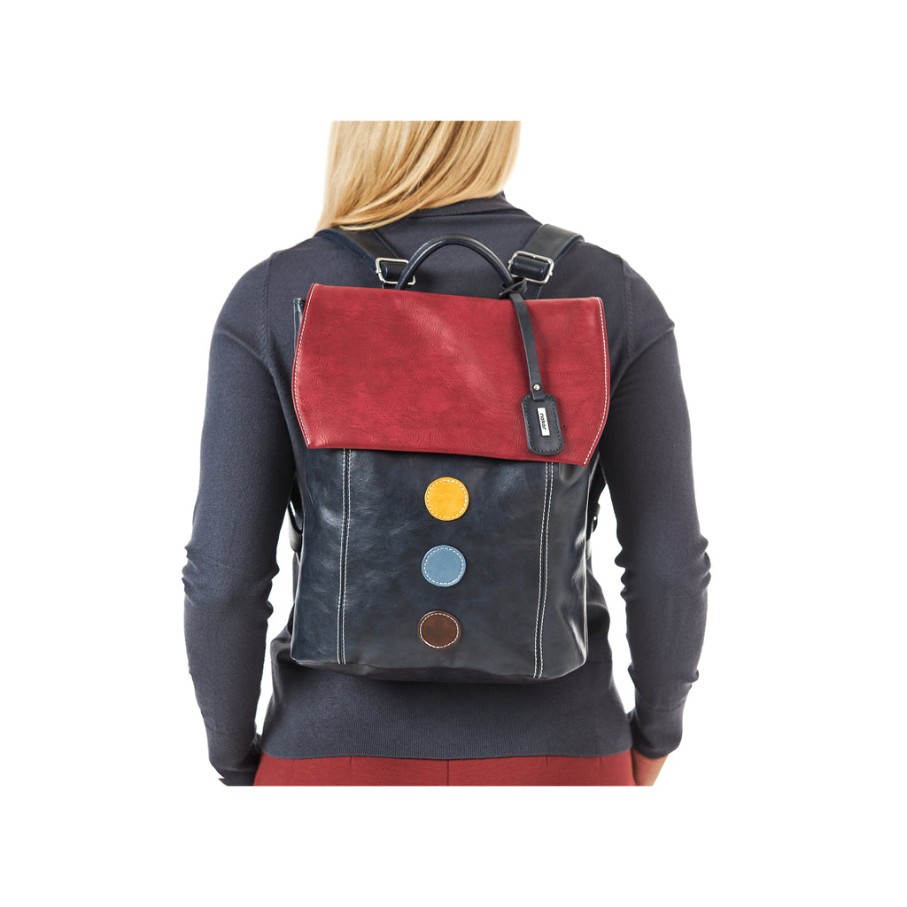 Blue Zip Bags for Women | Rieker H1357-14