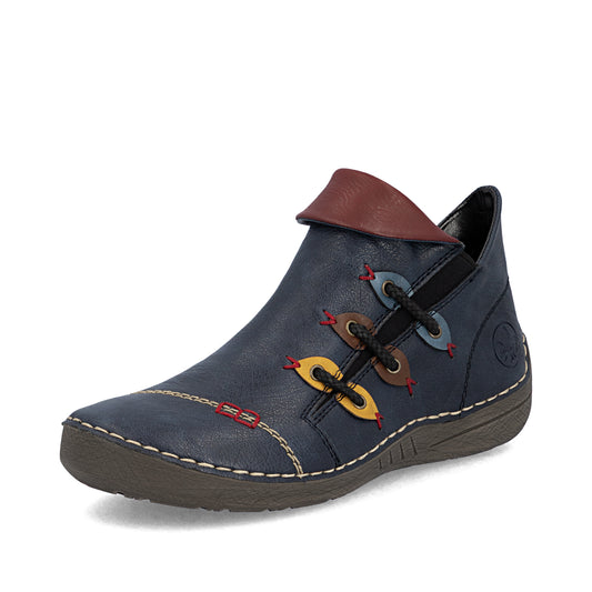 Rieker Woman's Boots - Blue | 72581-14